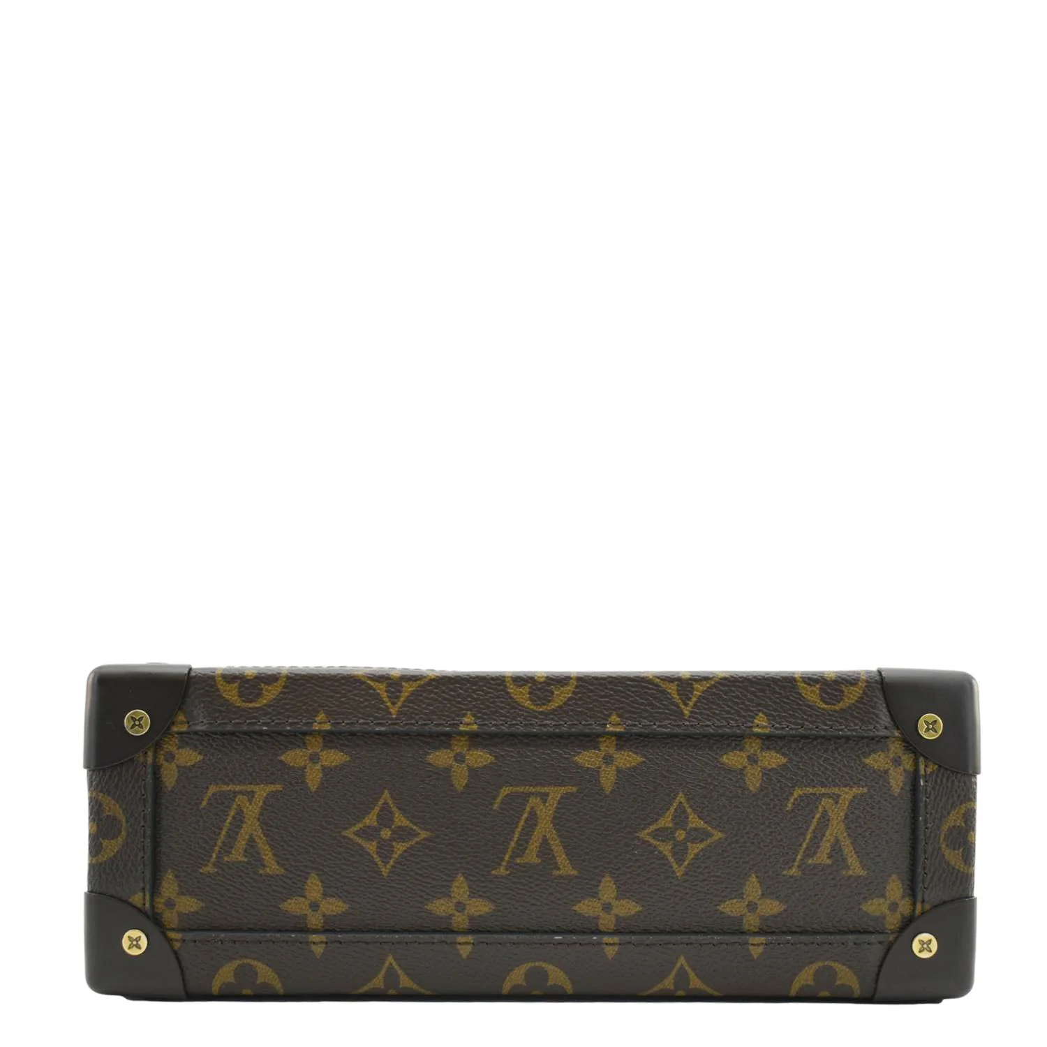 LOUIS VUITTON Chess Soft Trunk Monogram Canvas Crossbody Bag Brown - Image 10