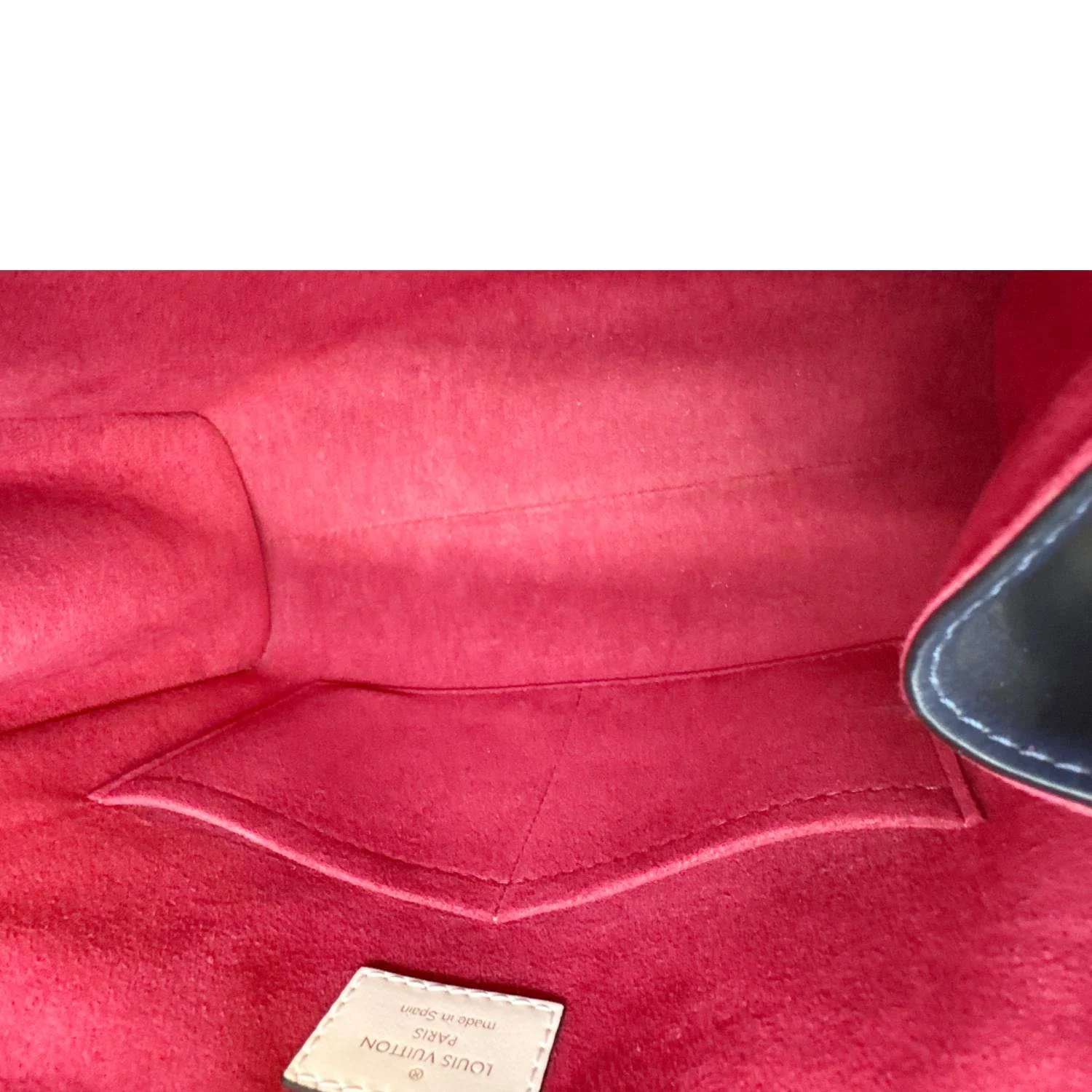 LOUIS VUITTON Cluny BB Monogram Canvas Shoulder Bag Maroon - Image 10