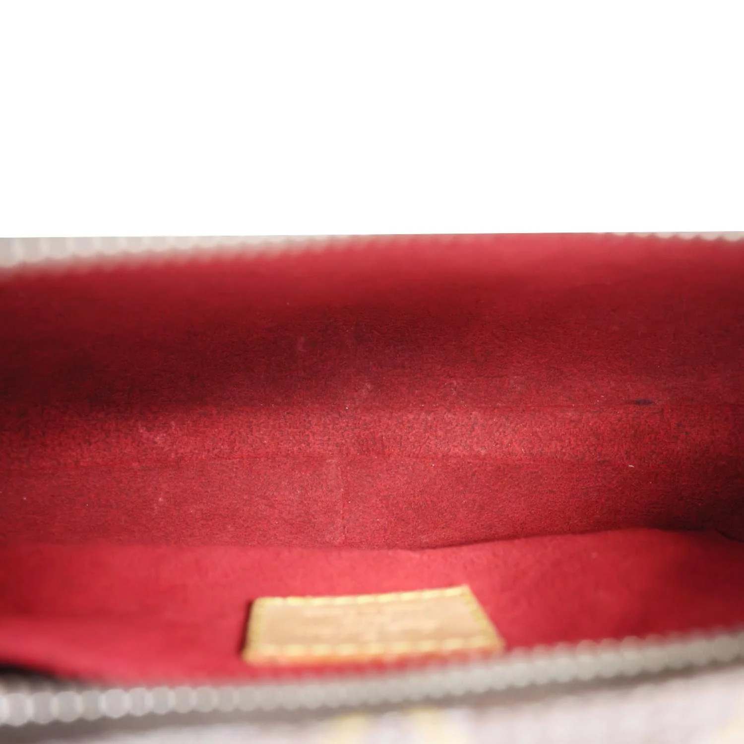 LOUIS VUITTON Croissant PM Monogram Canvas Shoulder Bag Brown - Image 10