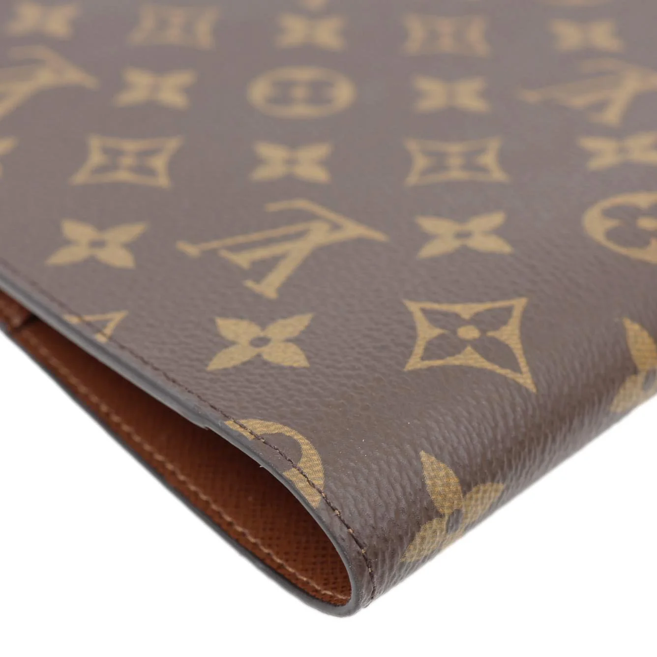 LOUIS VUITTON Desk Agenda Monogram Canvas Planner Cover Brown - Image 9