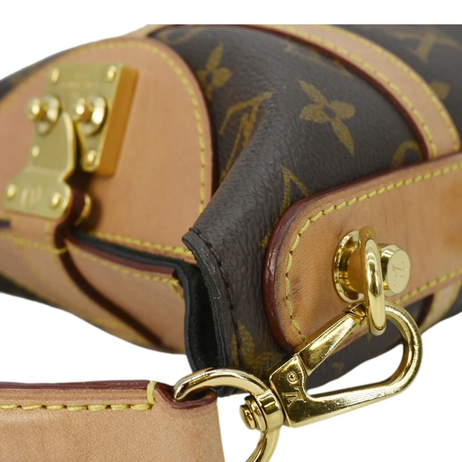 Louis Vuitton Monogram Canvas Duffle Bag Brown - Image 5