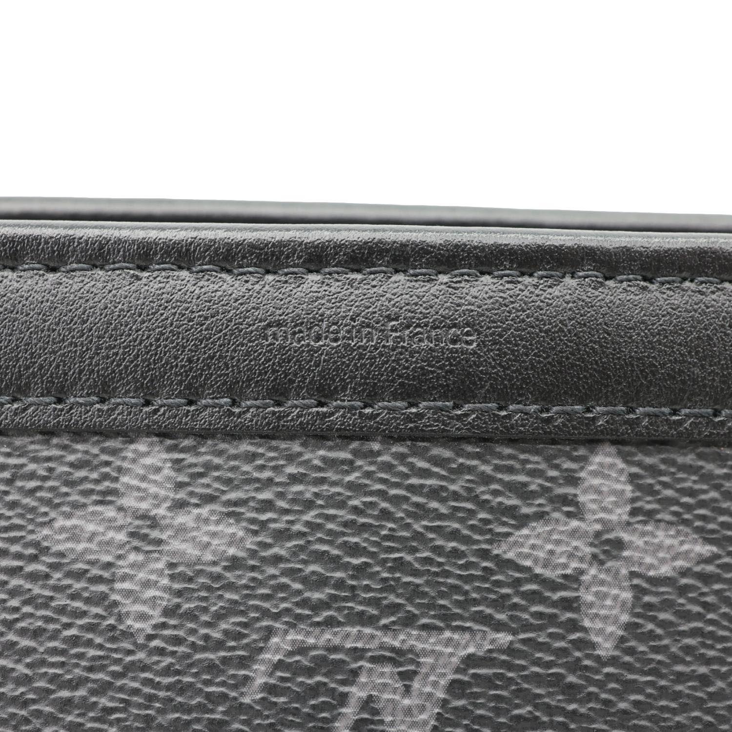 LOUIS VUITTON Gaston Wearable Monogram Eclipse Reverse Crossbody Bag Gray - Image 14