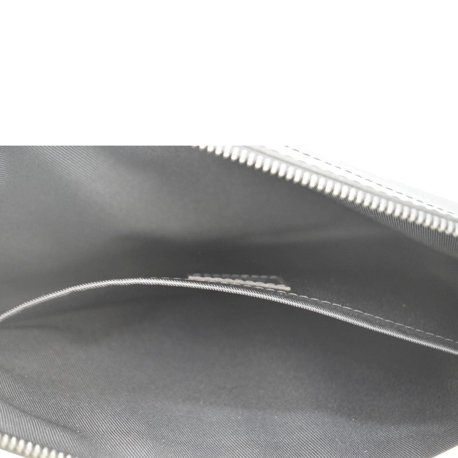 LOUIS VUITTON Monogram Eclipse Pouch Clutch Bag Black - Image 12
