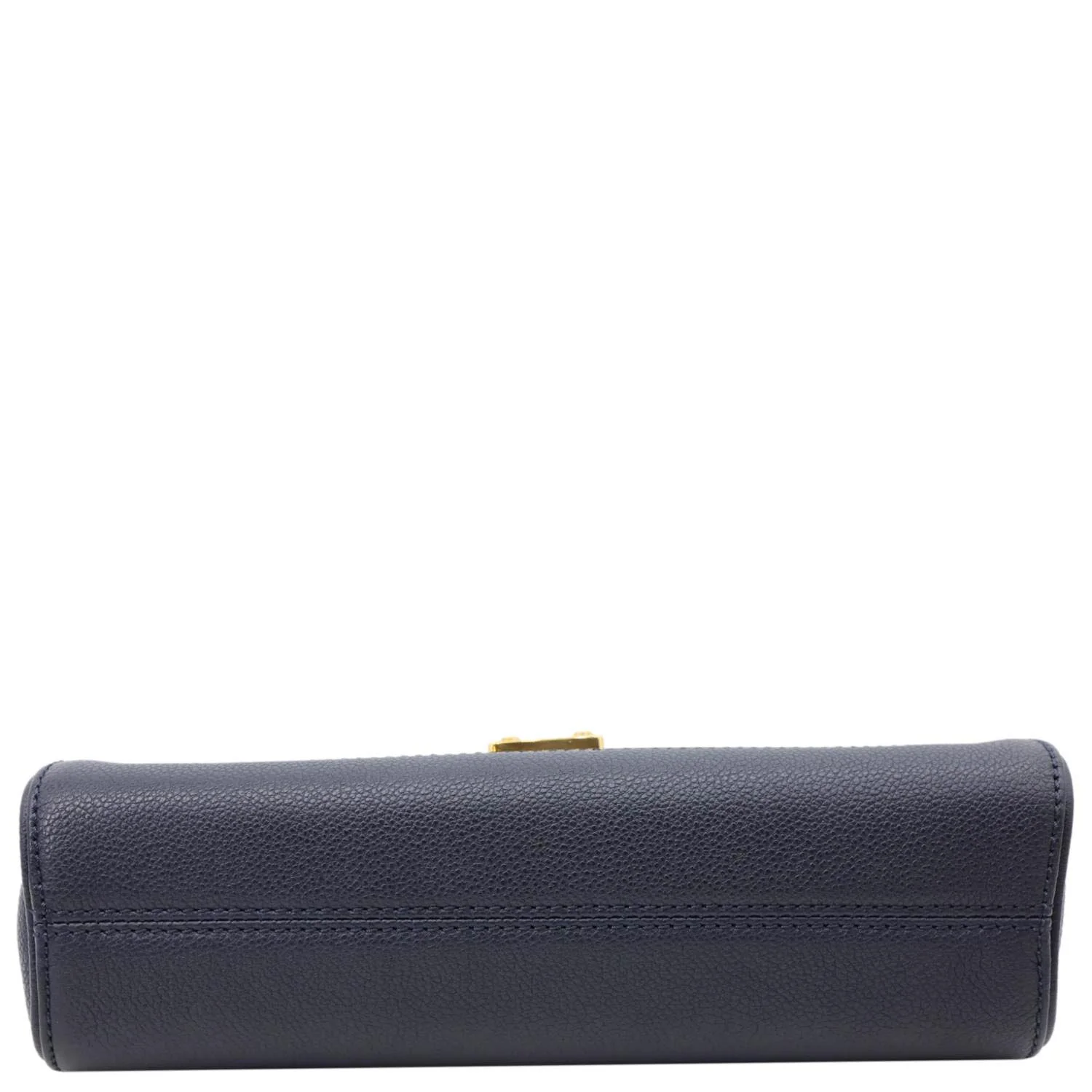 LOUIS VUITTON Saint Germain PM Monogram Empreinte Leather Shoulder Bag Navy Blue - Image 7