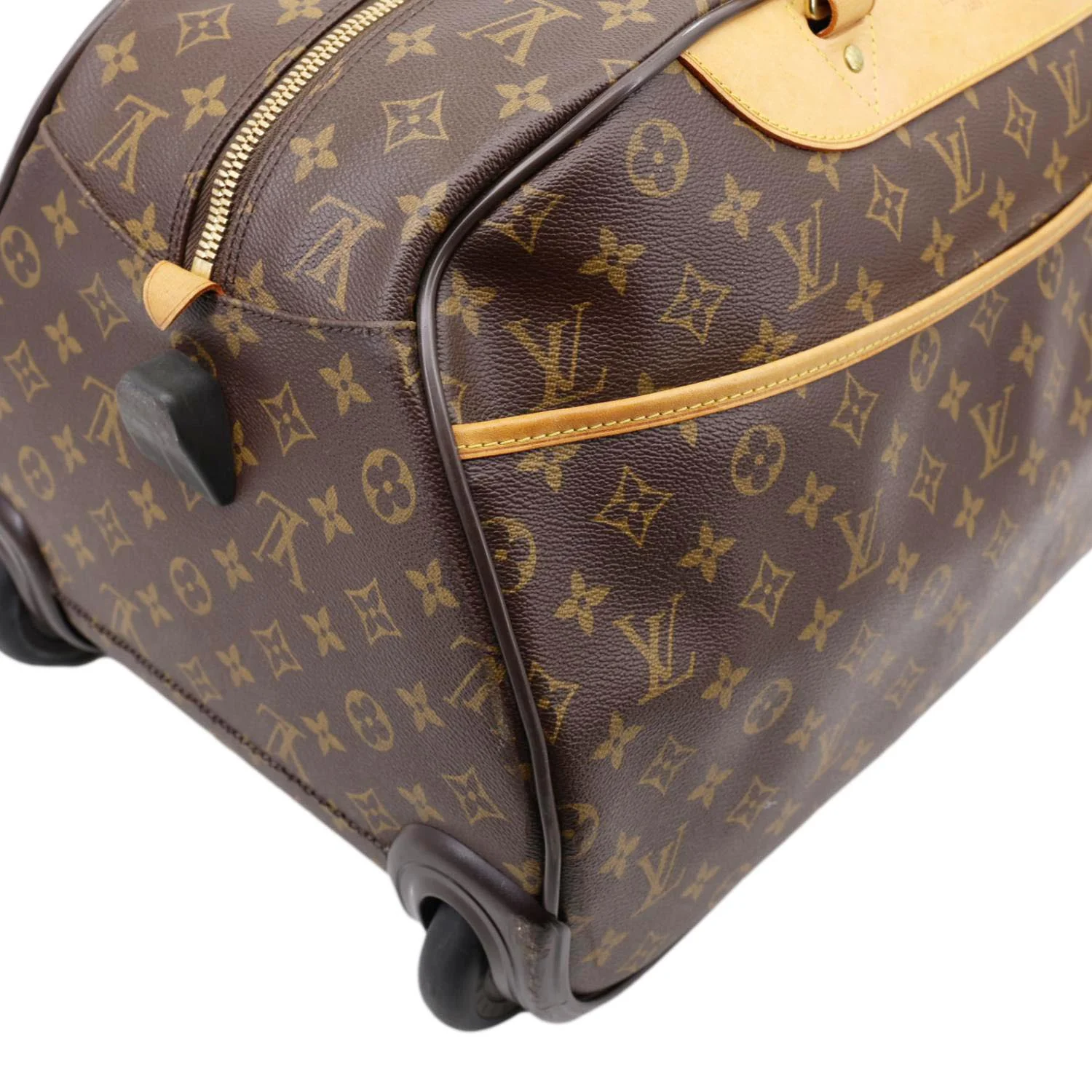 LOUIS VUITTON Eole 50 Monogram Canvas Rolling Luggage Bag Brown - Image 11