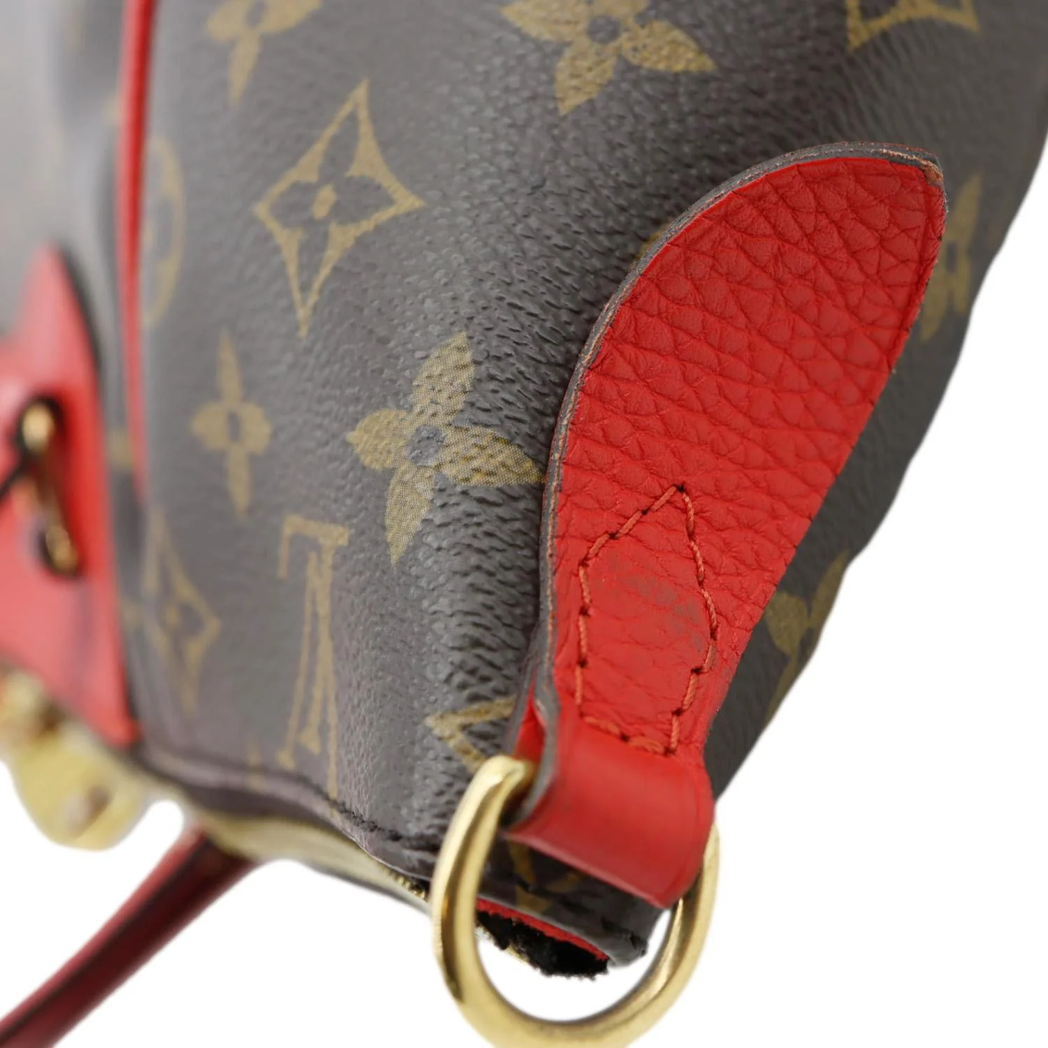 LOUIS VUITTON Estrela NM Monogram Canvas Shoulder Bag Coquelicot - Image 8