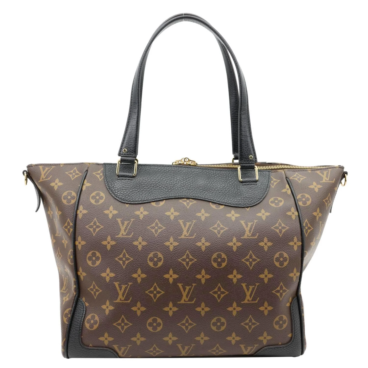 LOUIS VUITTON Estrela NM Monogram Canvas Shoulder Bag Noir - Image 4