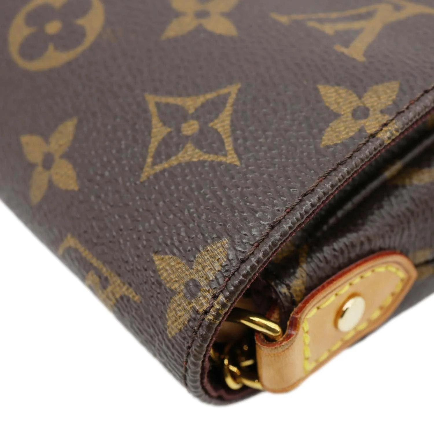 LOUIS VUITTON Favorite PM Monogram Canvas Shoulder Bag Brown - Image 8