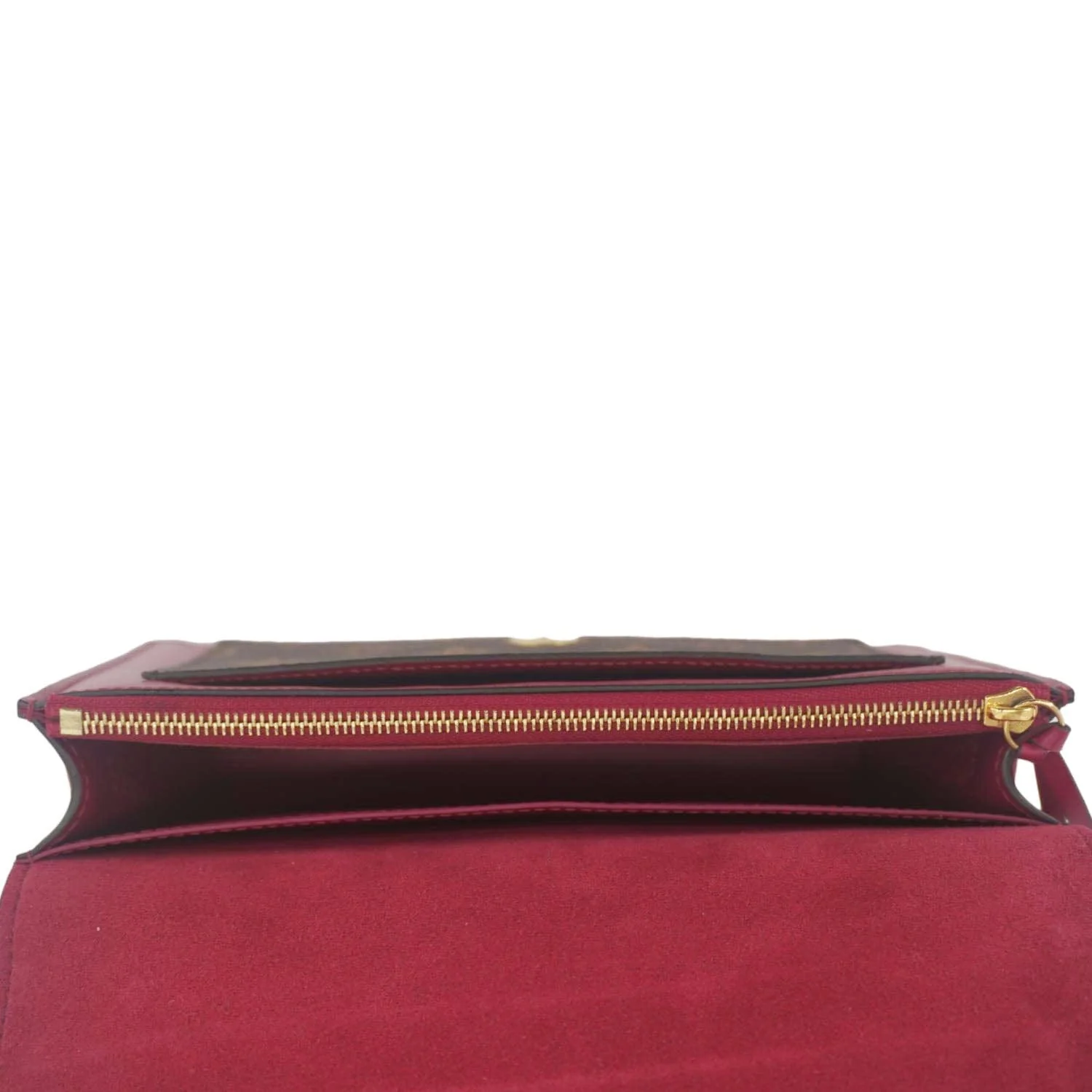 LOUIS VUITTON Flore Monogram Canvas Chain Wallet Fuchsia - Image 14