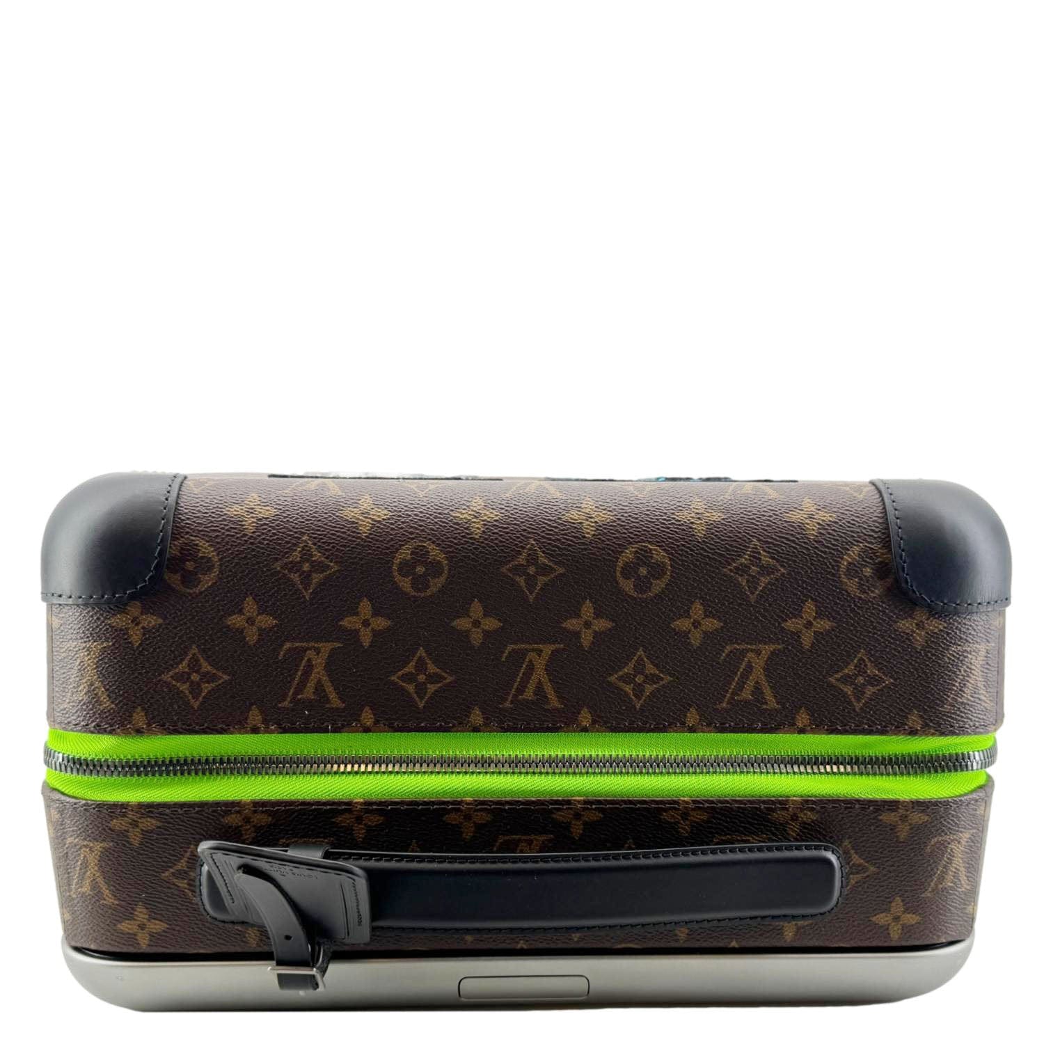LOUIS VUITTON Monogram Horizon 55 Friends Monogram Canvas Travel Bag Brown - Image 4