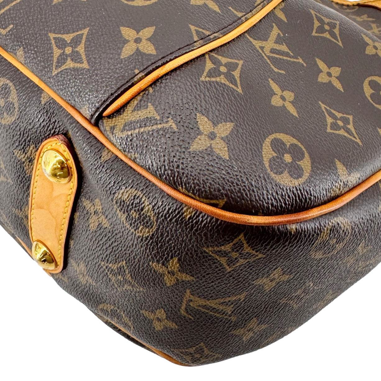 LOUIS VUITTON Galliera PM Monogram Canvas Shoulder Bag Brown - Image 10
