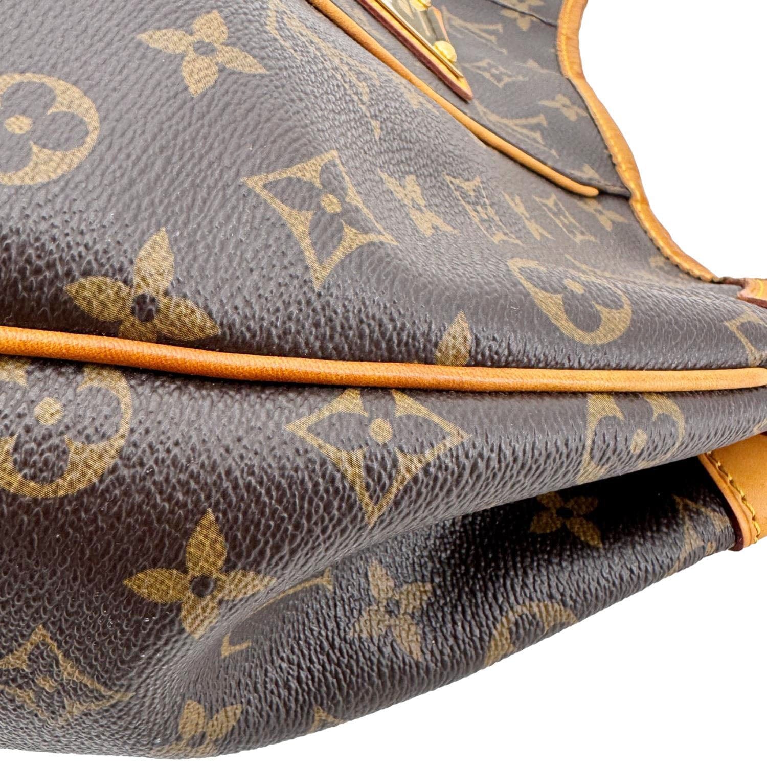 LOUIS VUITTON Galliera PM Monogram Canvas Shoulder Bag Brown - Image 11