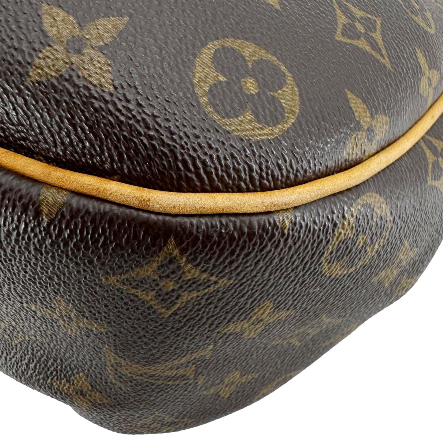 LOUIS VUITTON Galliera PM Monogram Canvas Shoulder Bag Brown - Image 12