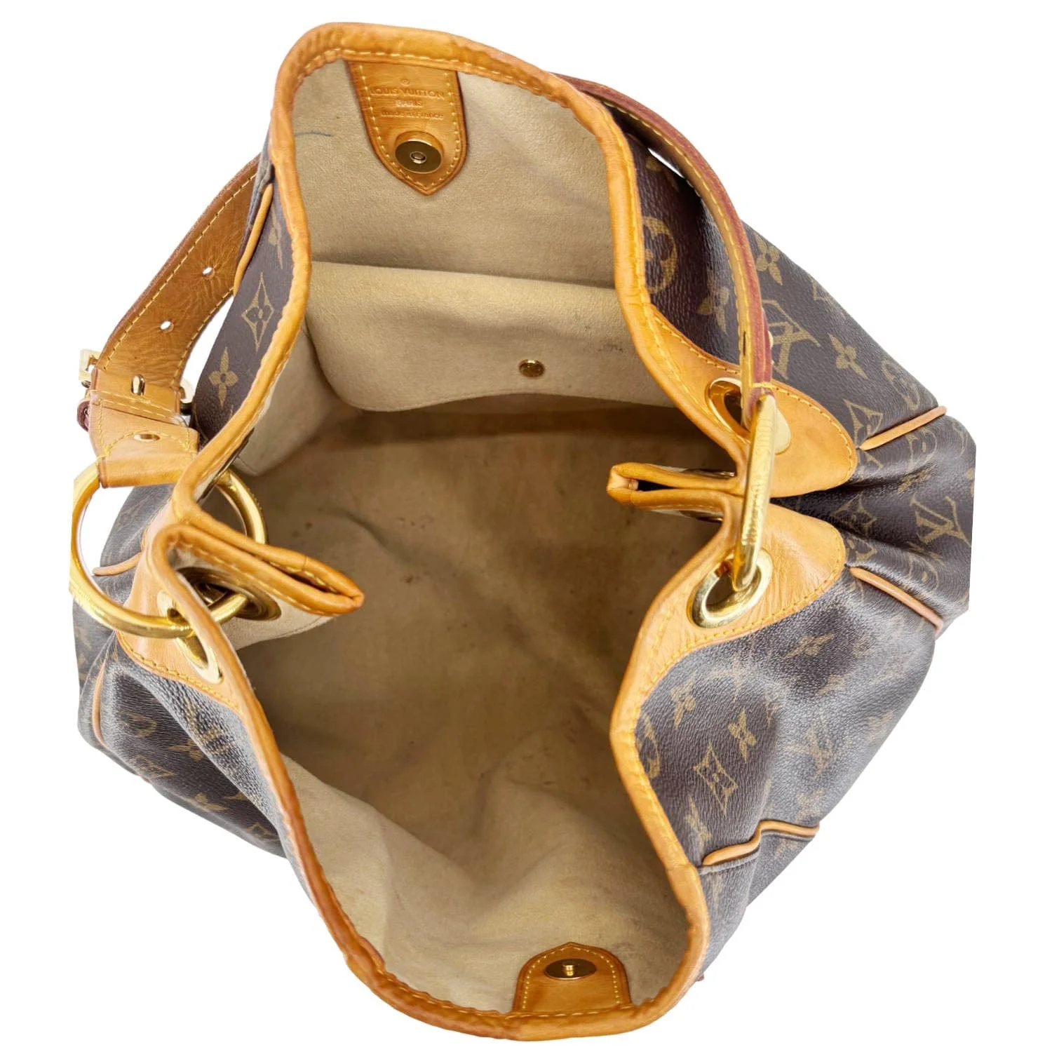 LOUIS VUITTON Galliera PM Monogram Canvas Shoulder Bag Brown - Image 18