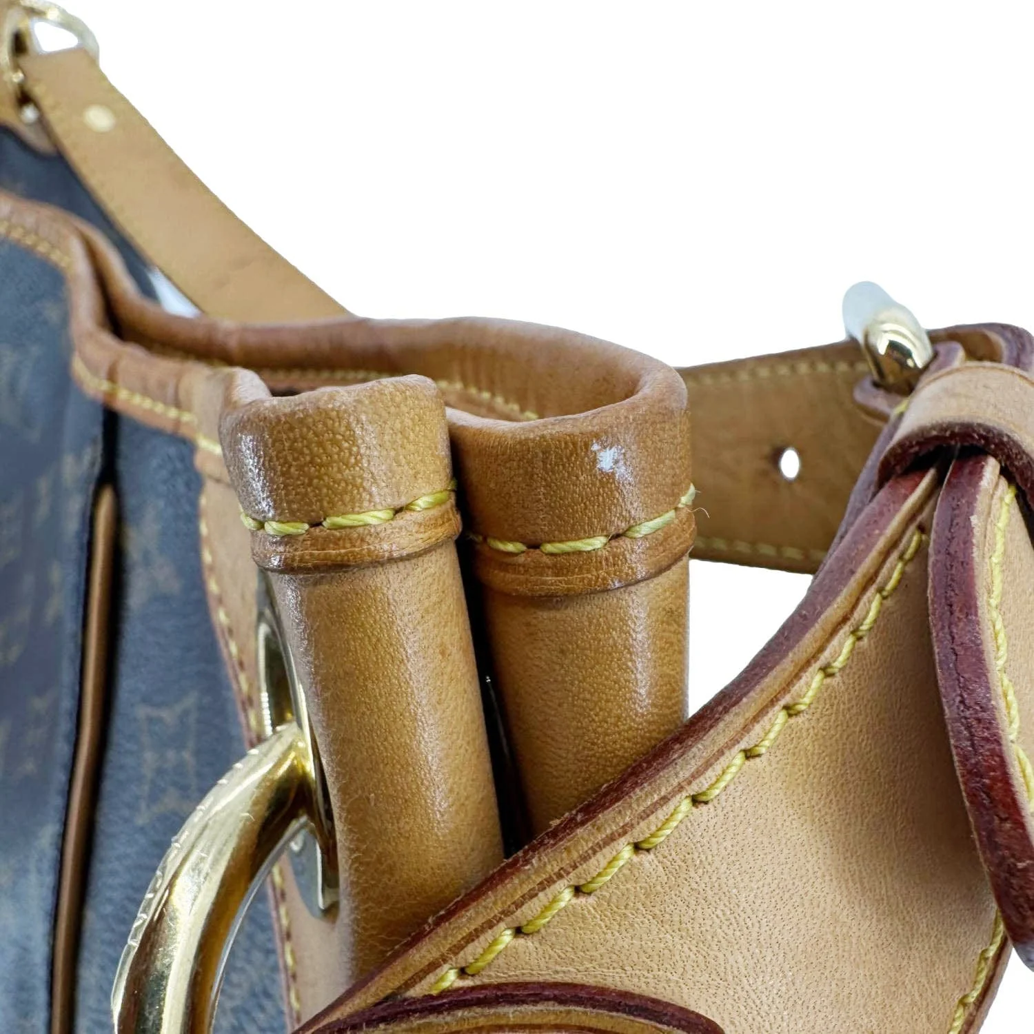 LOUIS VUITTON Galliera PM Monogram Canvas Shoulder Bag Brown - Image 20