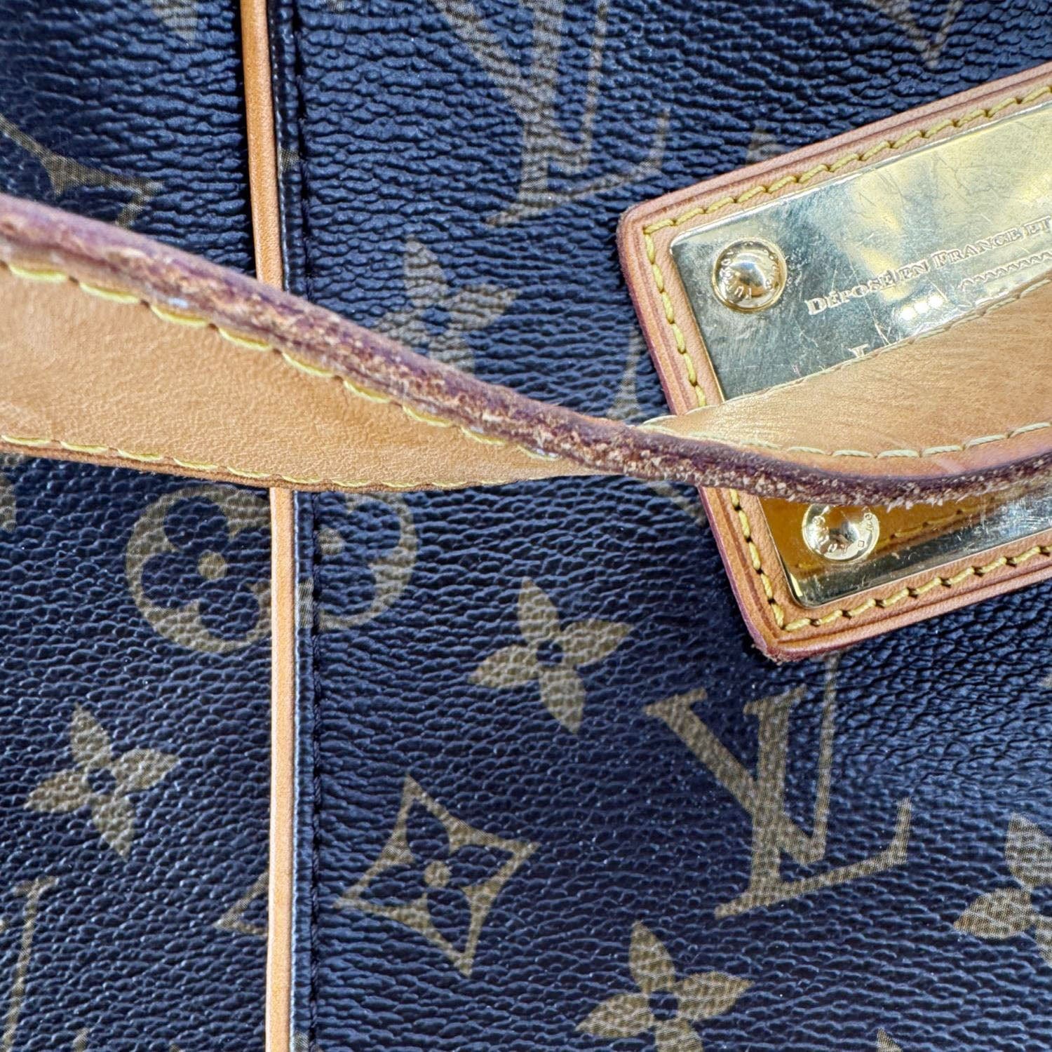 LOUIS VUITTON Galliera PM Monogram Canvas Shoulder Bag Brown - Image 21