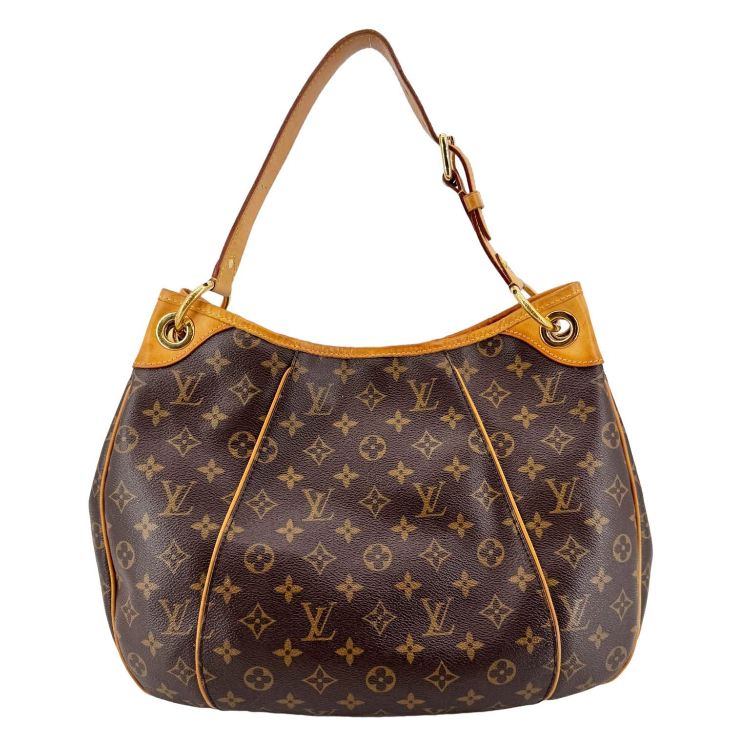 LOUIS VUITTON Galliera PM Monogram Canvas Shoulder Bag Brown - Image 3