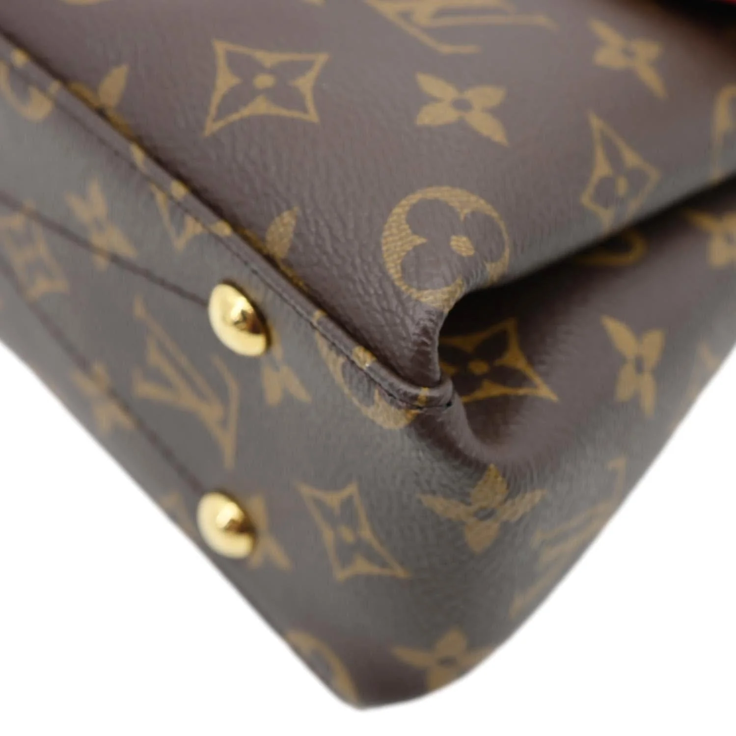 LOUIS VUITTON Georges BB Monogram Canvas Shoulder Bag Brown - Image 9
