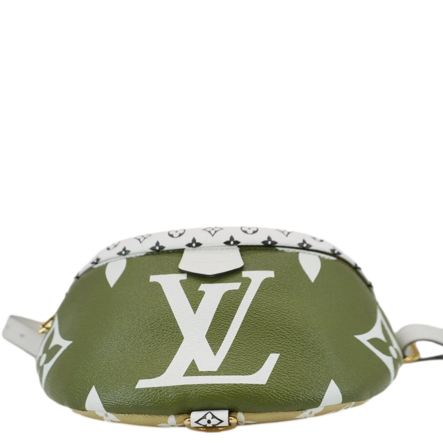 LOUIS VUITTON Monogram Giant Canvas Bum Bag Khaki Beige - Image 4