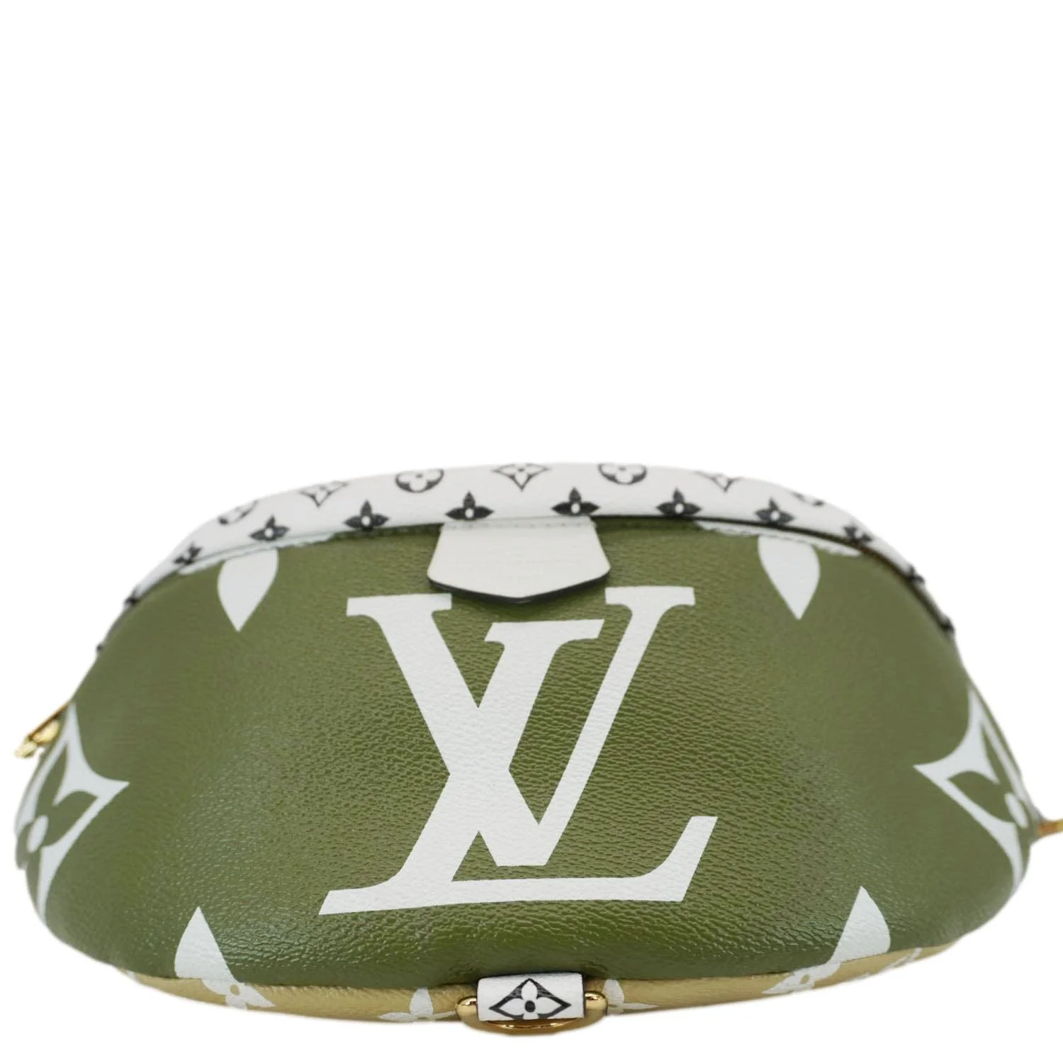 LOUIS VUITTON Monogram Giant Canvas Bum Bag Khaki Beige - Image 5