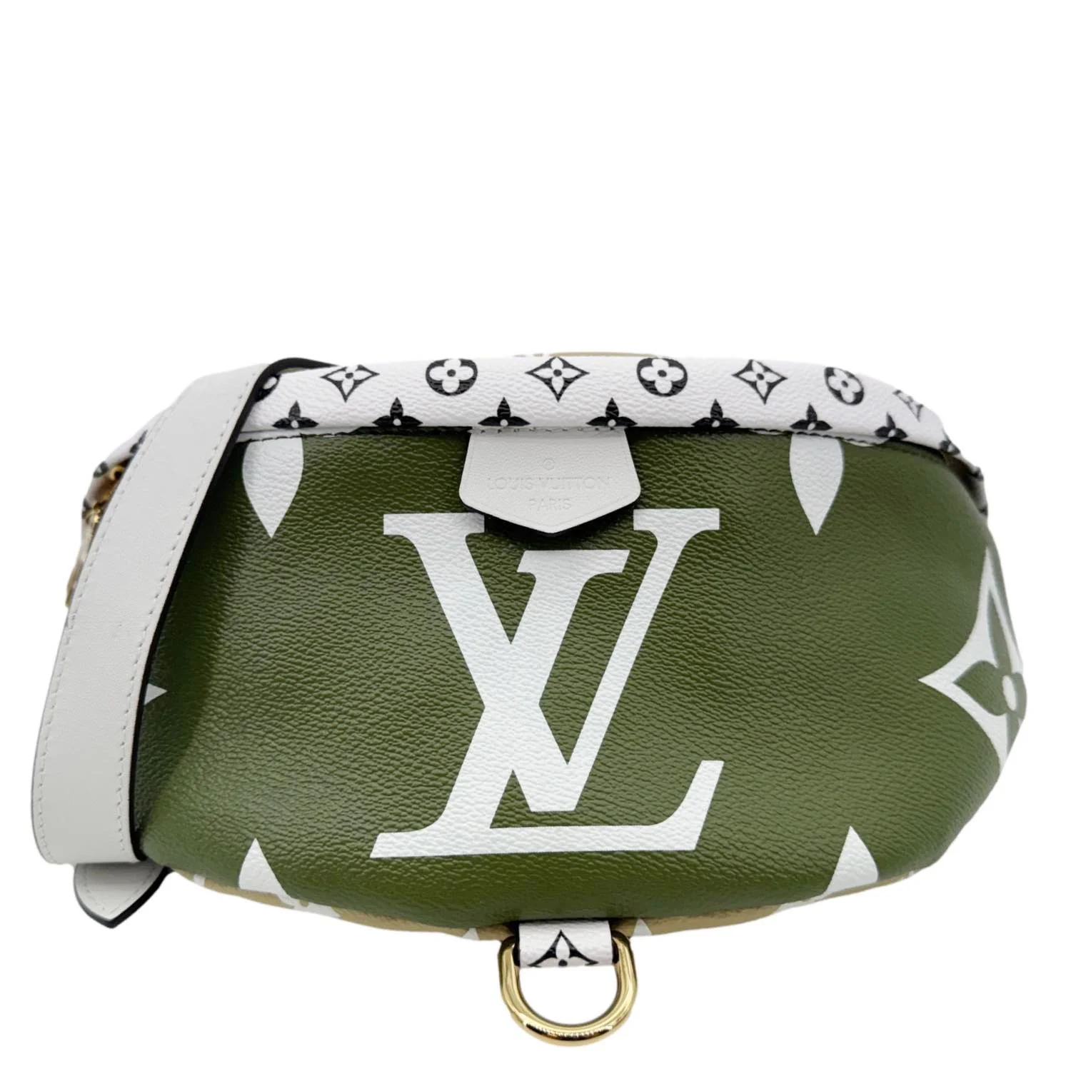 LOUIS VUITTON Monogram Giant Canvas Bumbag Kaki Beige