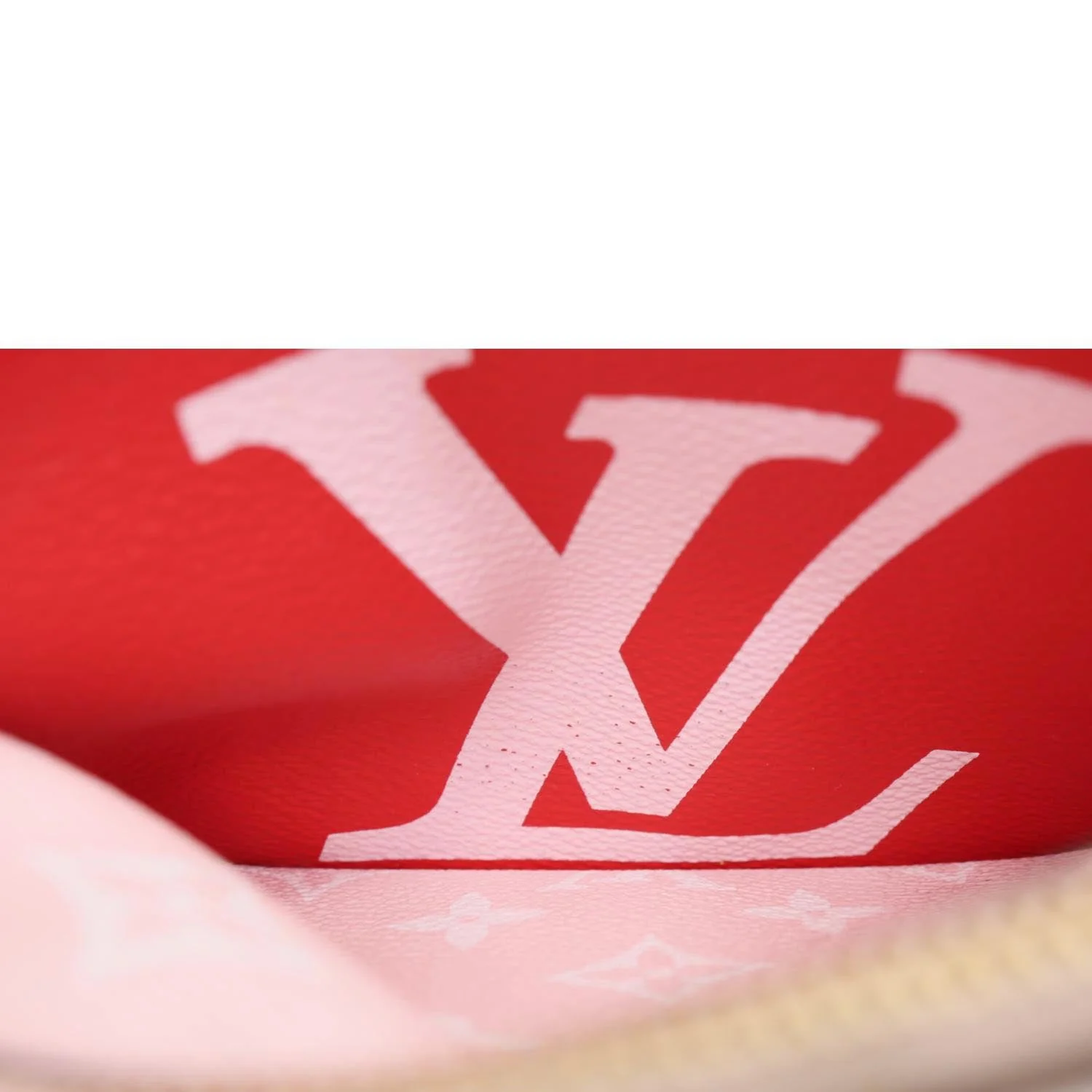 LOUIS VUITTON Double Zip Pochette Giant Monogram Jungle Crossbody Bag Red - Image 12