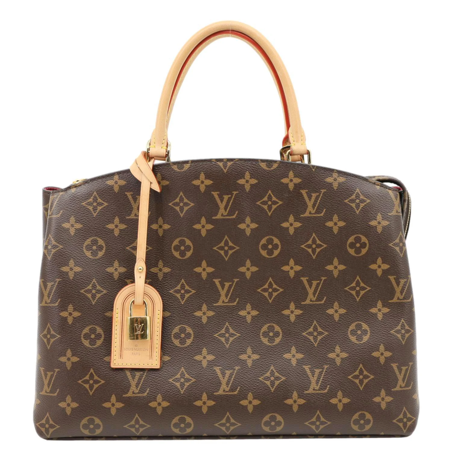 LOUIS VUITTON Grand Palais MM Monogram Canvas Shoulder Bag Brown - Image 4