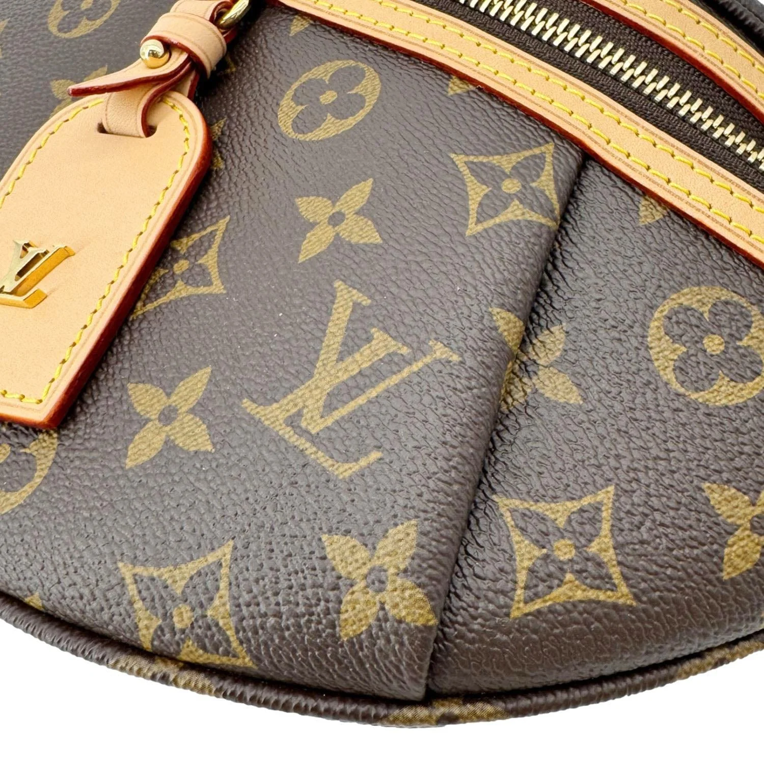 LOUIS VUITTON High Rise Monogram Canvas Bumbag Brown - Image 9