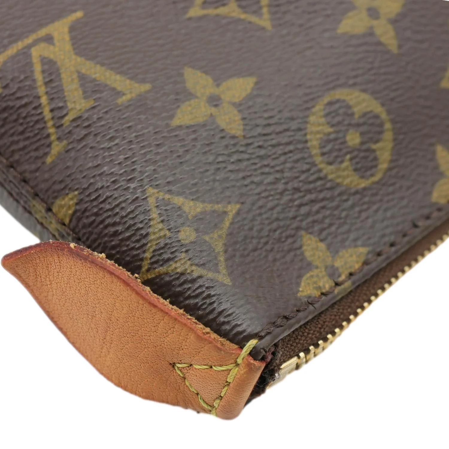 LOUIS VUITTON Iena MM Monogram Canvas Shoulder Bag Brown - Image 6
