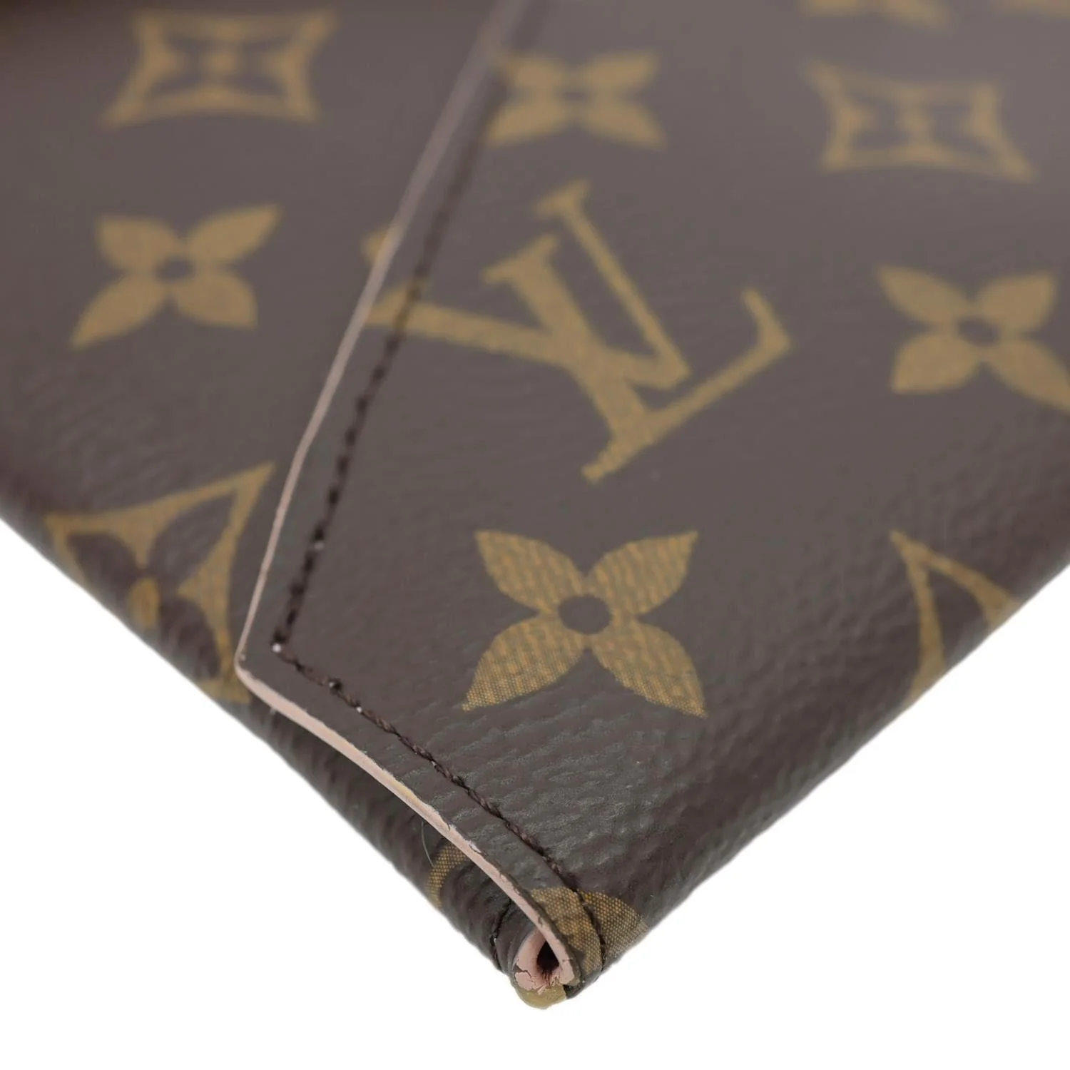 LOUIS VUITTON Kirigami Pochette Large Monogram Canvas Clutch Brown - Image 4