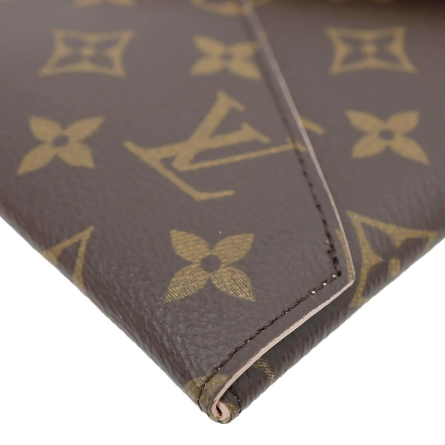 LOUIS VUITTON Kirigami Pochette Large Monogram Canvas Clutch Brown - Image 6
