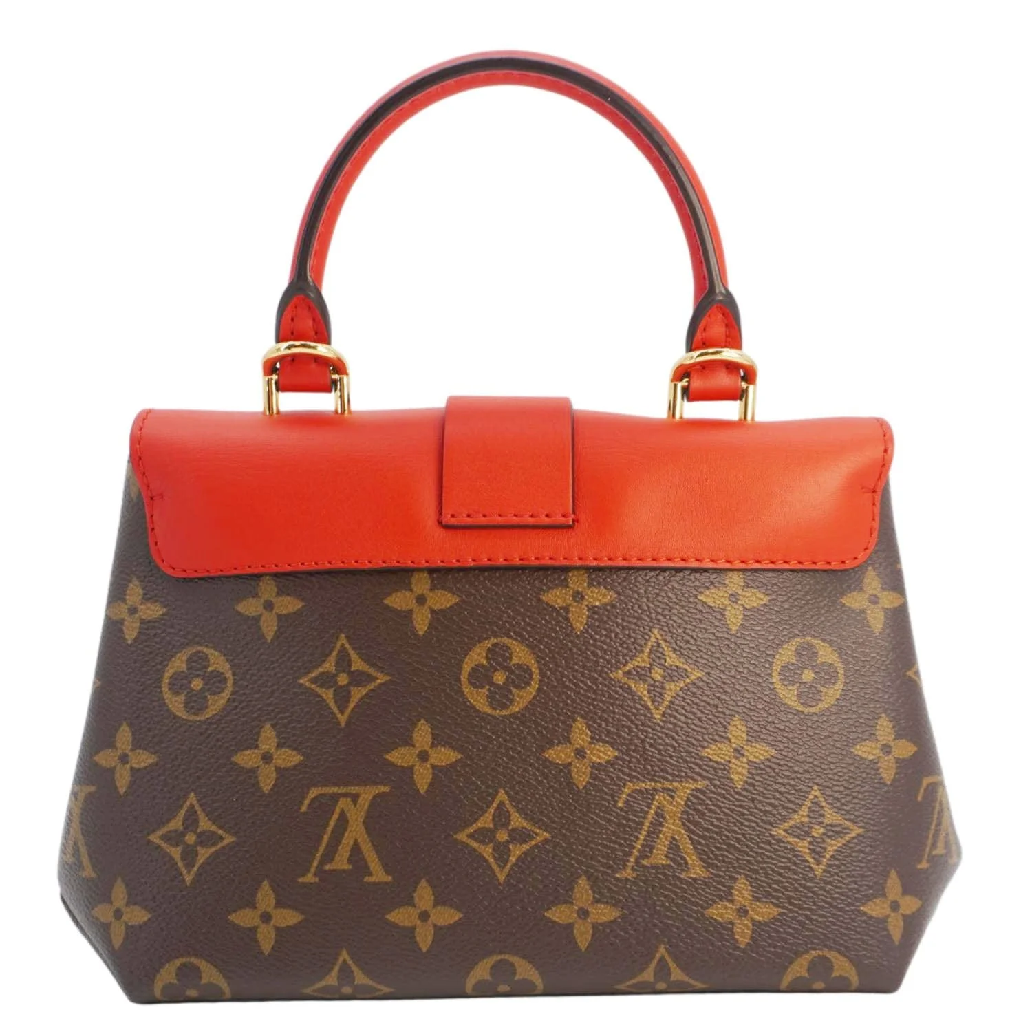 LOUIS VUITTON Locky BB Monogram Canvas Crossbody Bag Brown - Image 4
