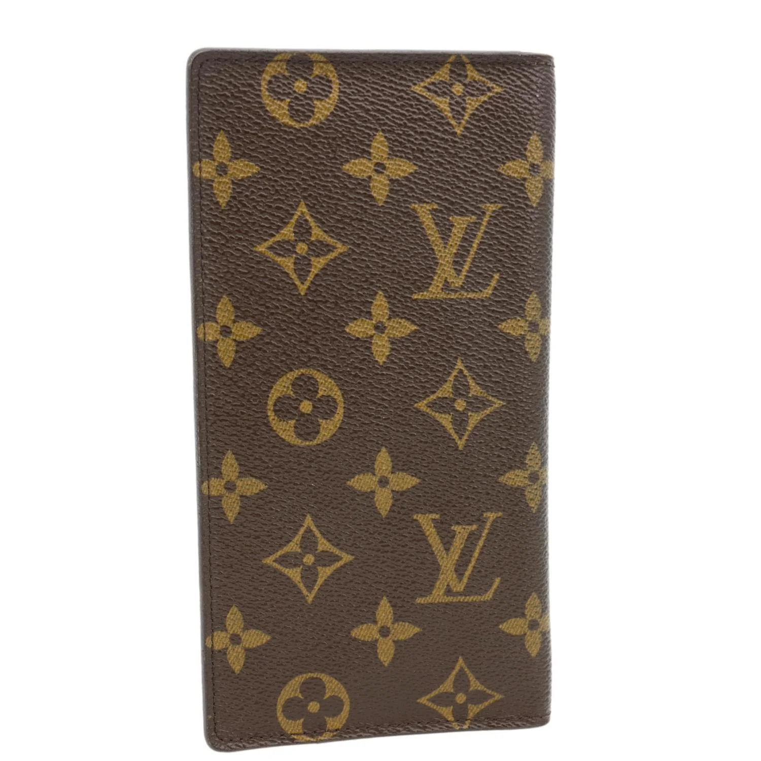 LOUIS VUITTON Monogram Canvas Long Wallet Brown - Image 3
