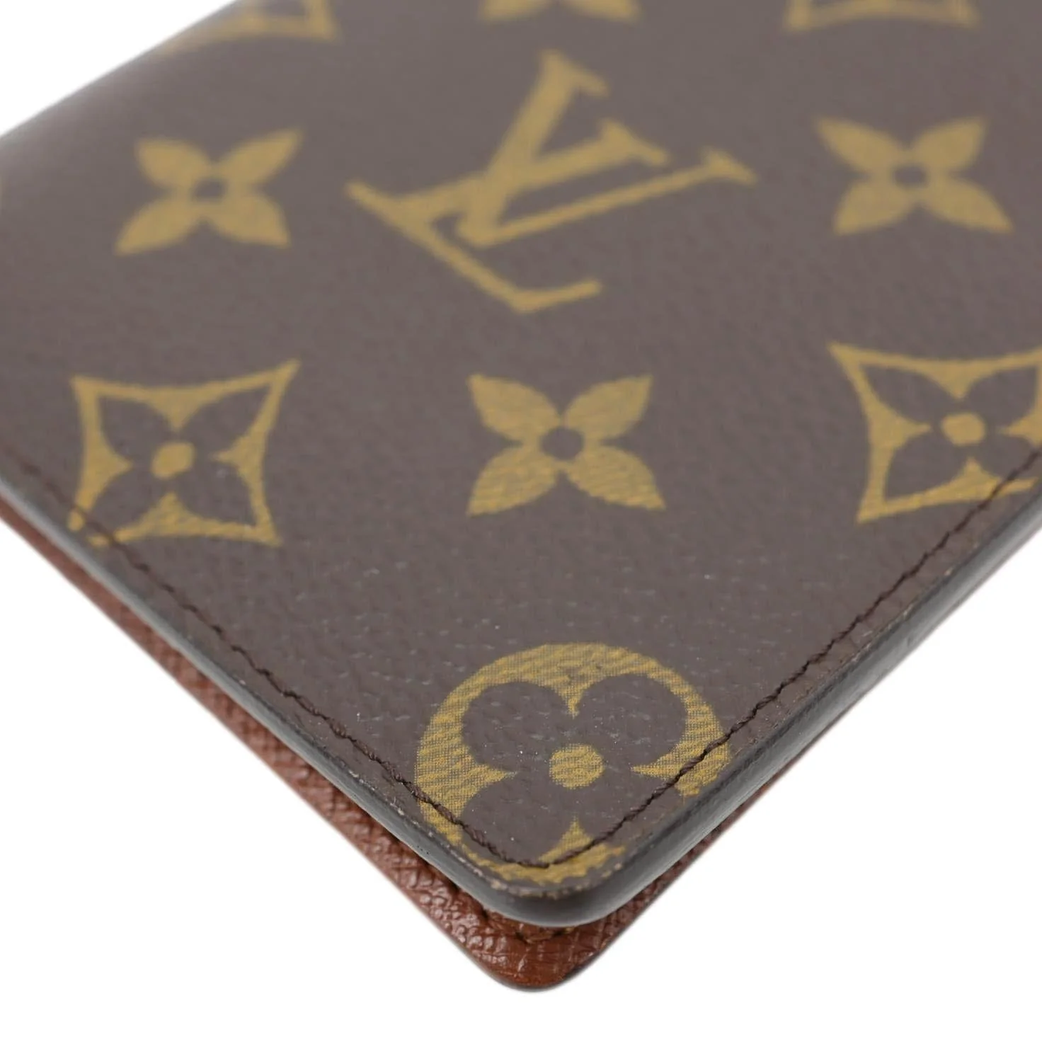 LOUIS VUITTON Monogram Canvas Long Wallet Brown - Image 6