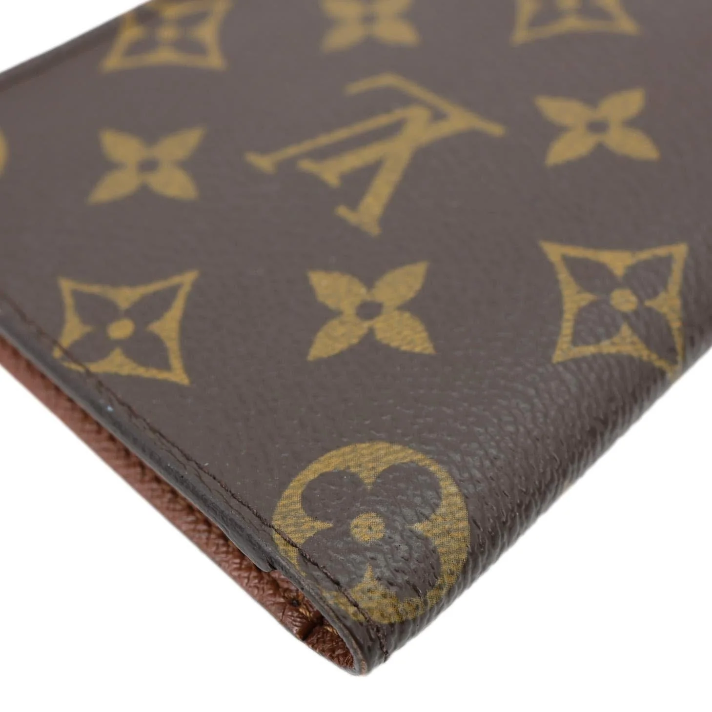 LOUIS VUITTON Monogram Canvas Long Wallet Brown - Image 8