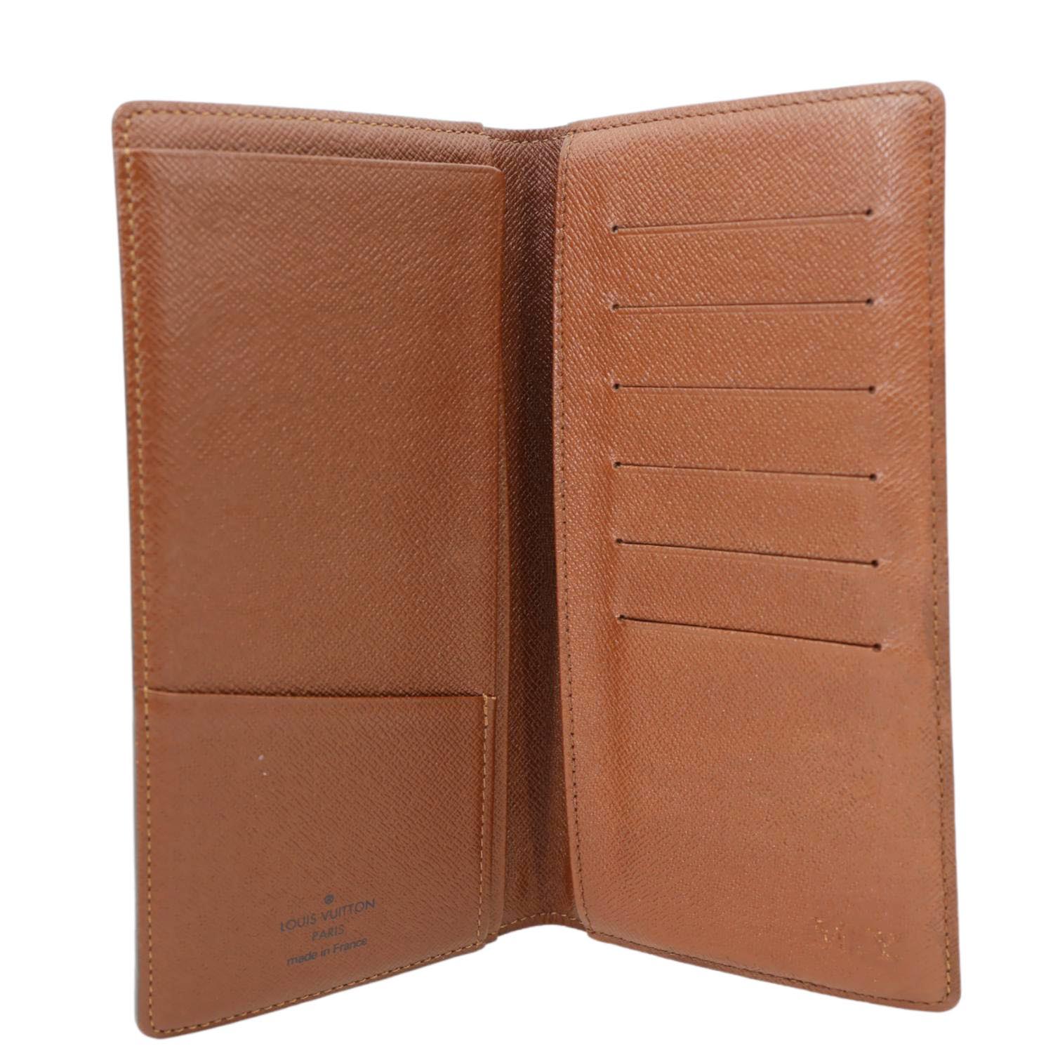 LOUIS VUITTON Monogram Canvas Long Wallet Brown - Image 9