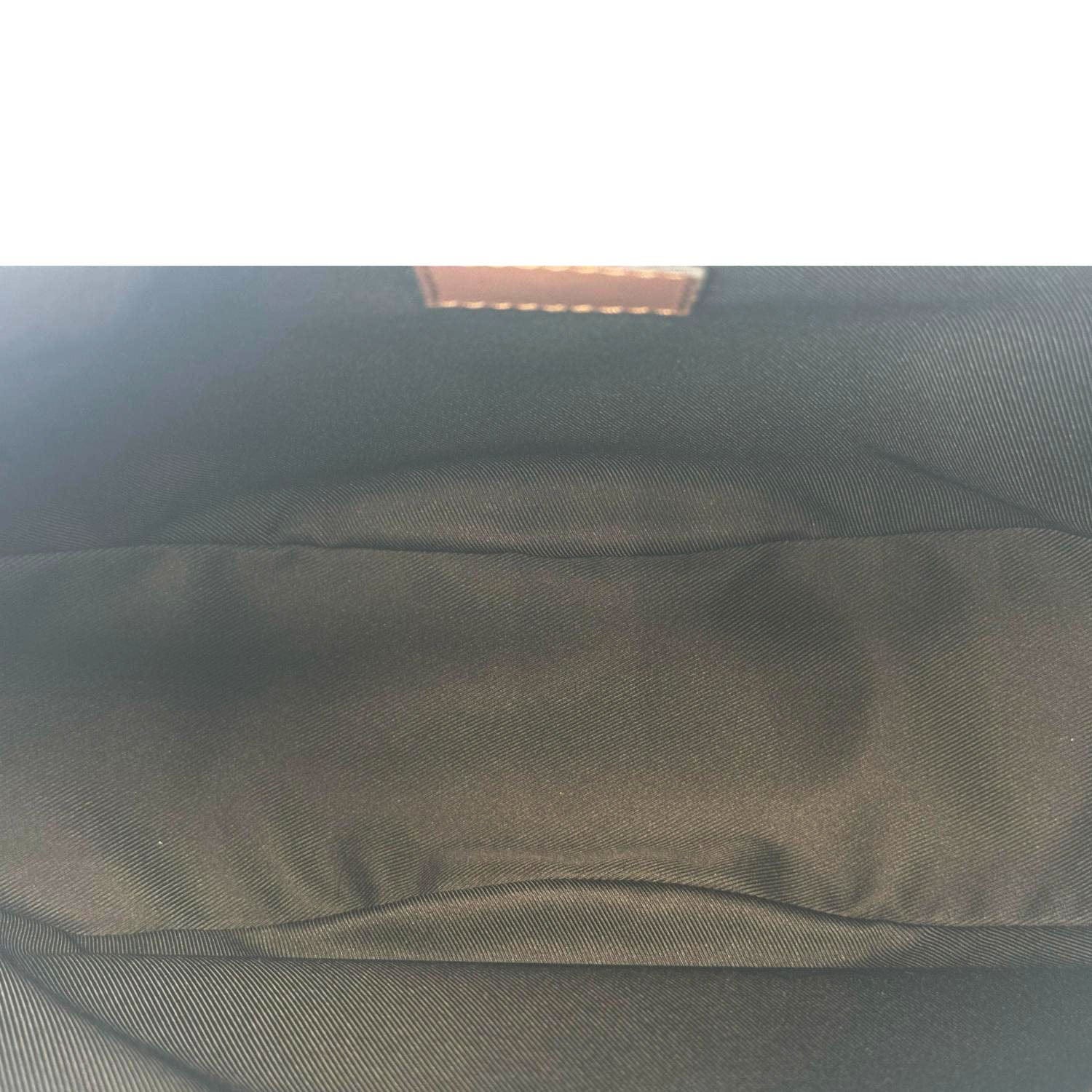 LOUIS VUITTON Loop Reverse Monogram Canvas Hobo Shoulder Bag Brown - Image 15