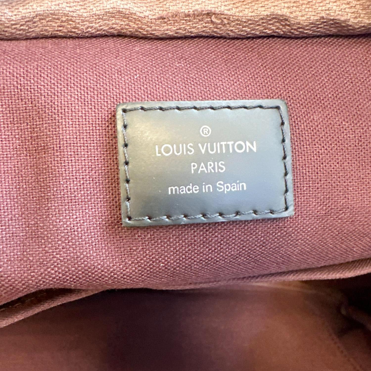 LOUIS VUITTON Porte Documents Voyage Monogram Macassar Canvas Briefcase Bag Brown - Image 13