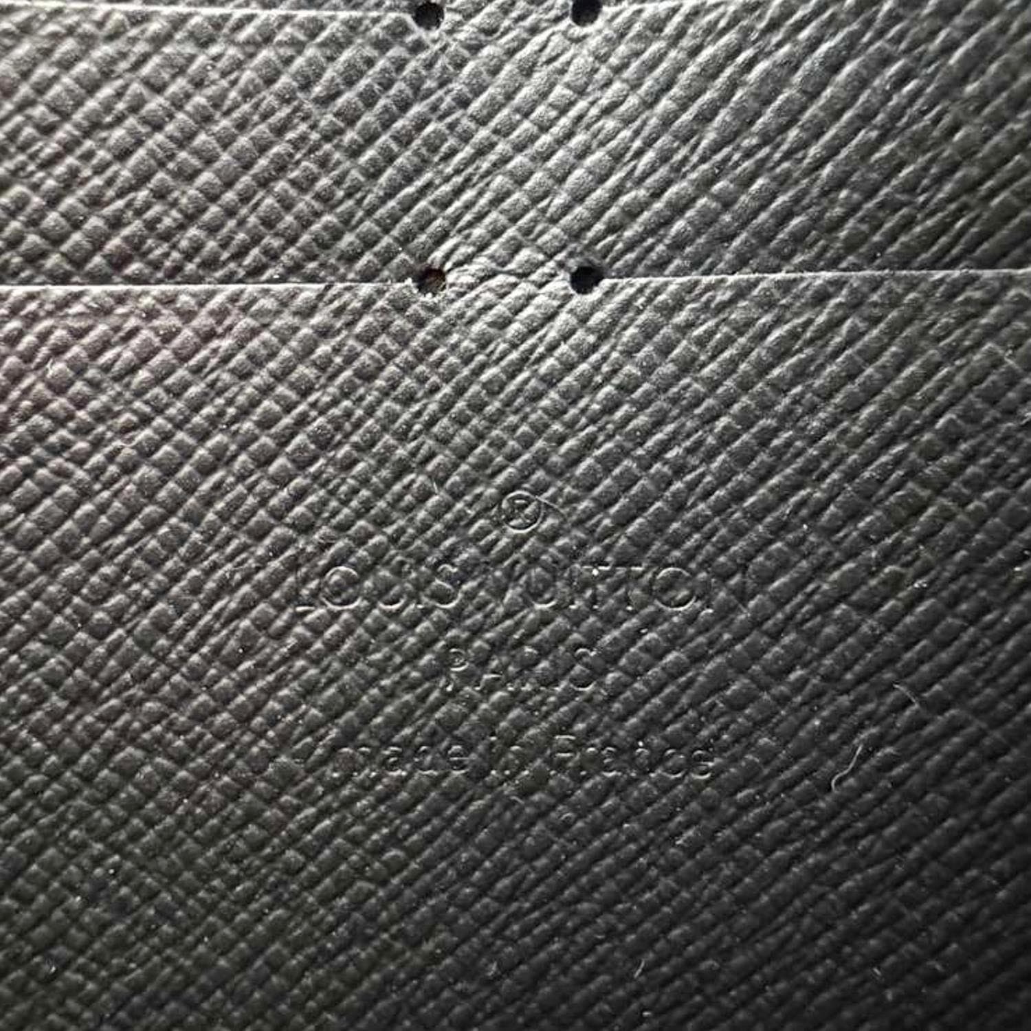 LOUIS VUITTON S-Lock A4 Monogram Macassar Pouch Black - Image 10
