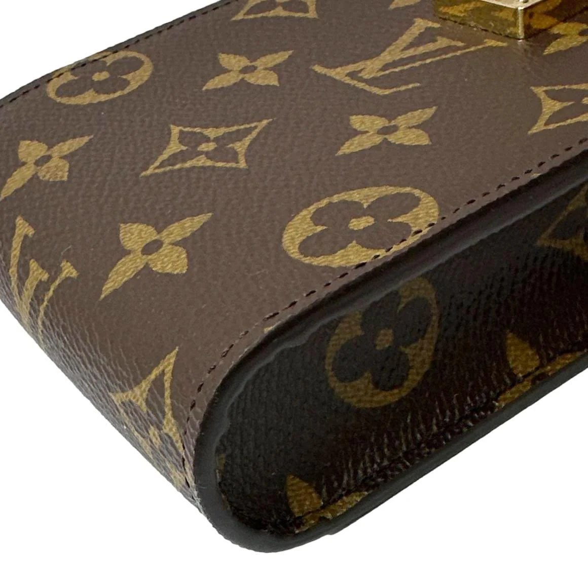 LOUIS VUITTON Metis Monogram Canvas Phone Pouch Brown - Image 7