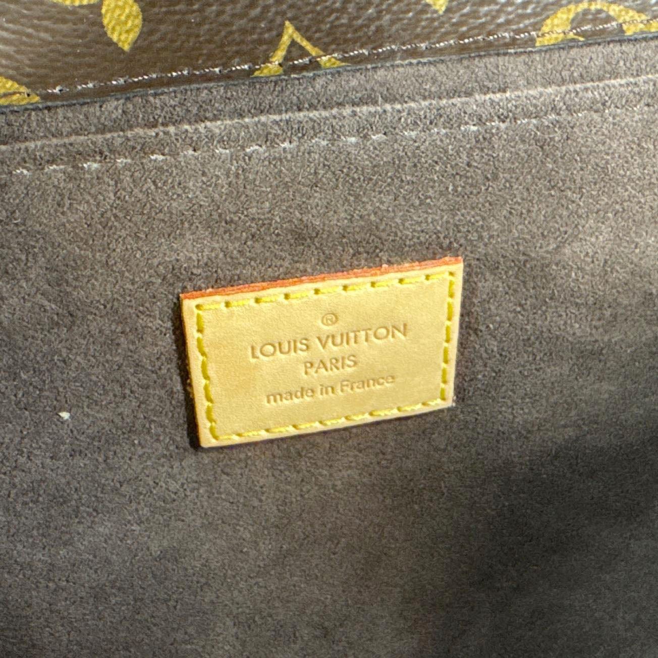 LOUIS VUITTON Metis Pochette Monogram Canvas Crossbody Bag Brown - Image 13