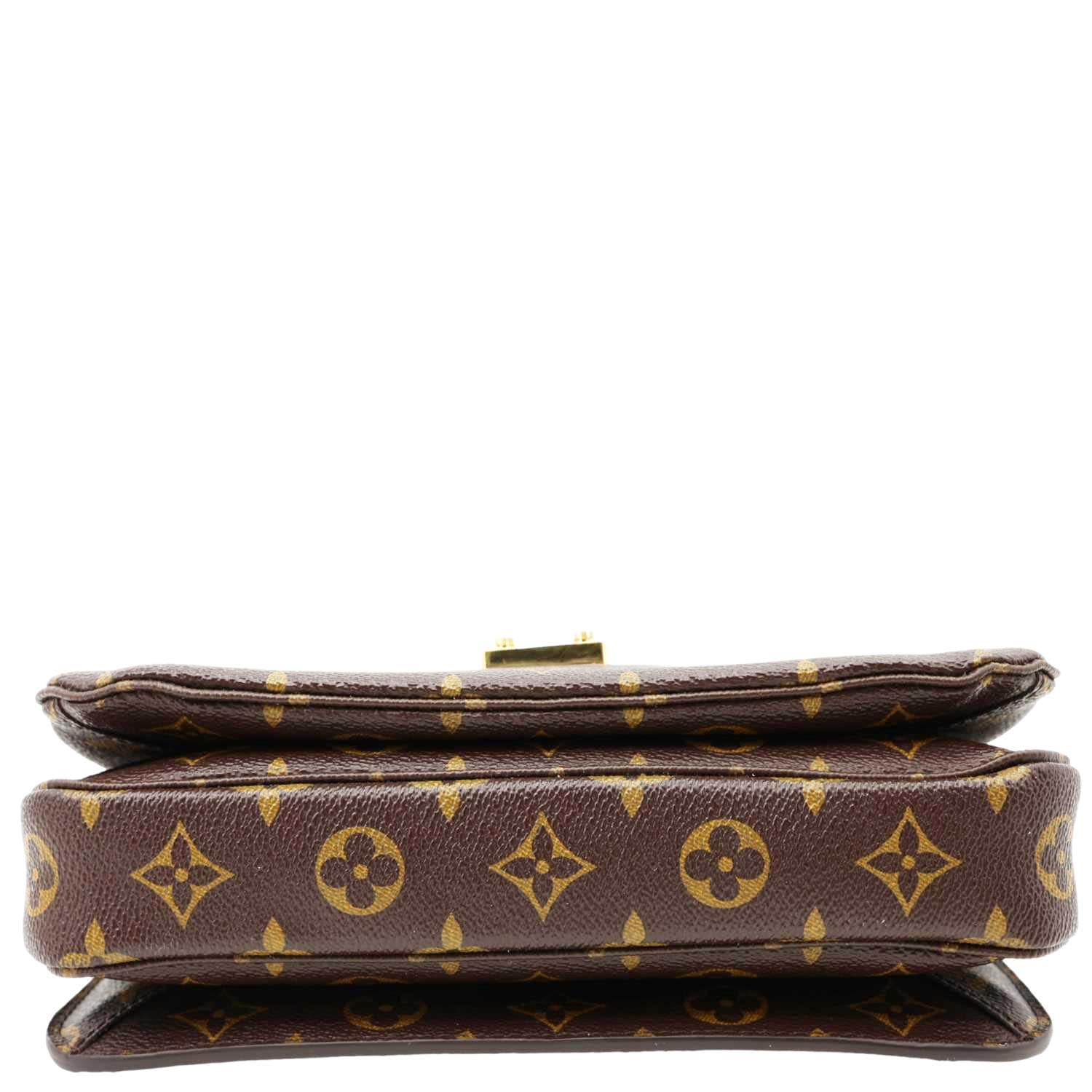 LOUIS VUITTON Metis Pochette Monogram Canvas Crossbody Bag Brown - Image 10