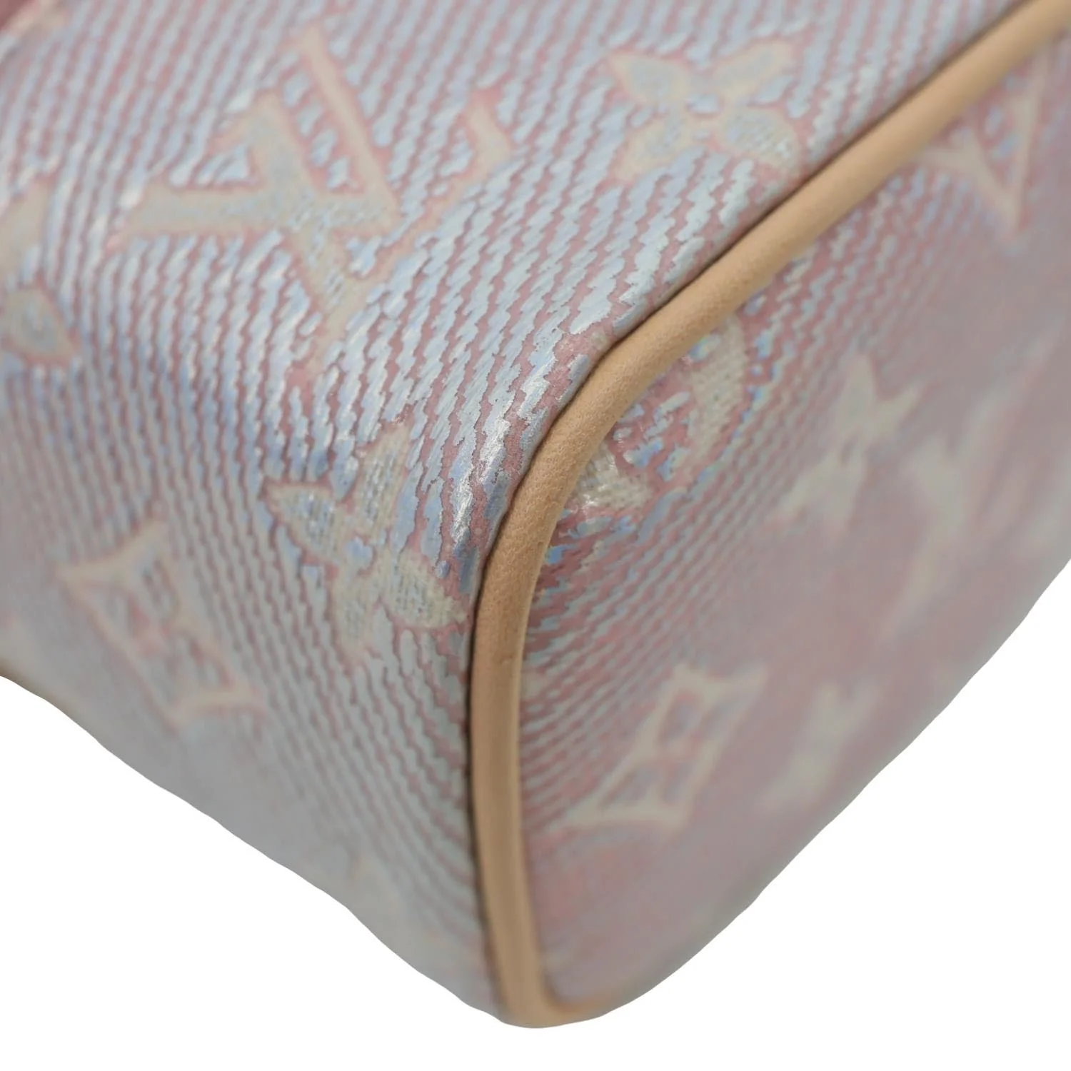 LOUIS VUITTON Monoglam Canvas Micro Vanity Case Pink - Image 8