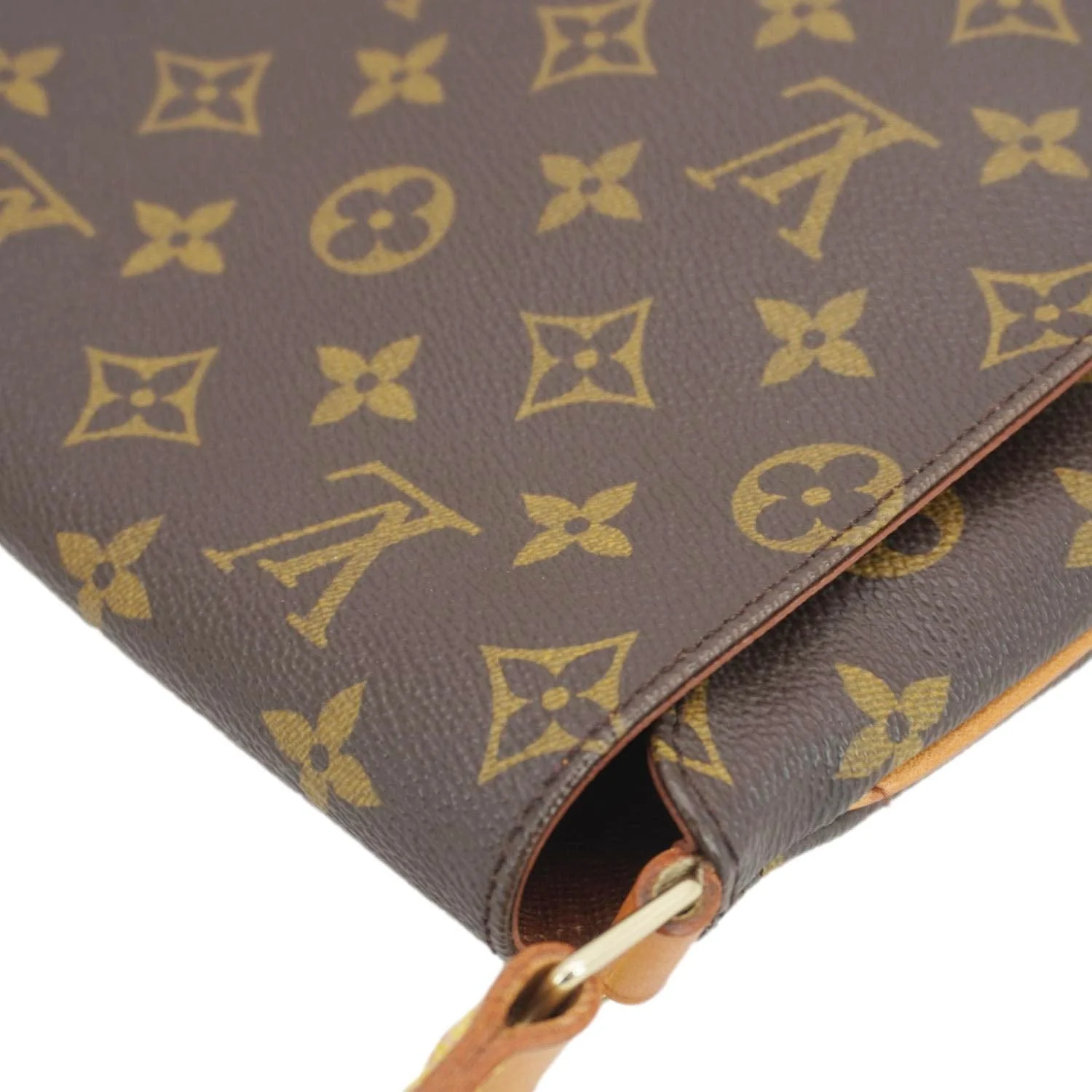LOUIS VUITTON Musette Salsa Monogram Canvas Crossbody Bag Brown - Image 4