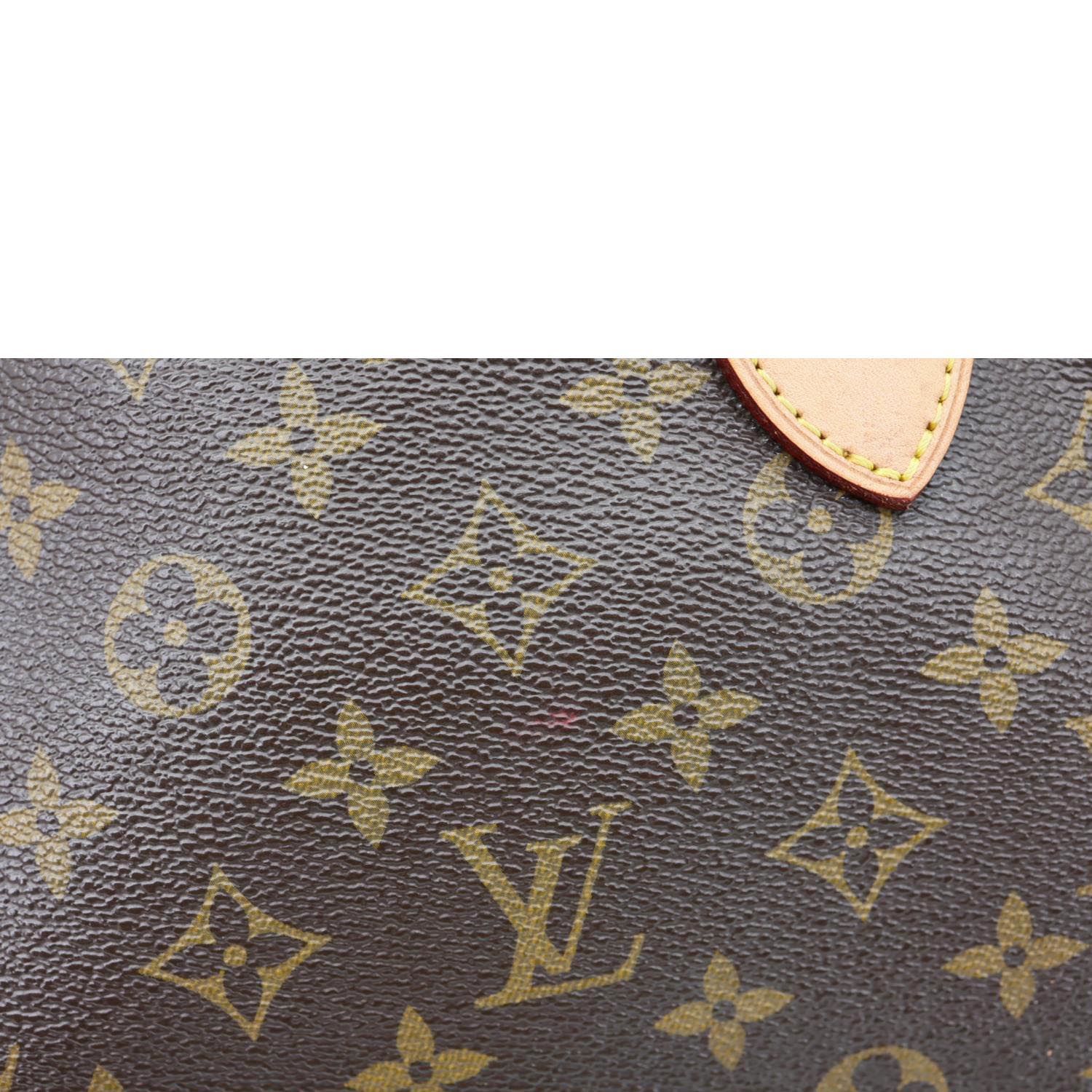 LOUIS VUITTON Neverfull MM Monogram Canvas Tote Bag Brown - Image 14