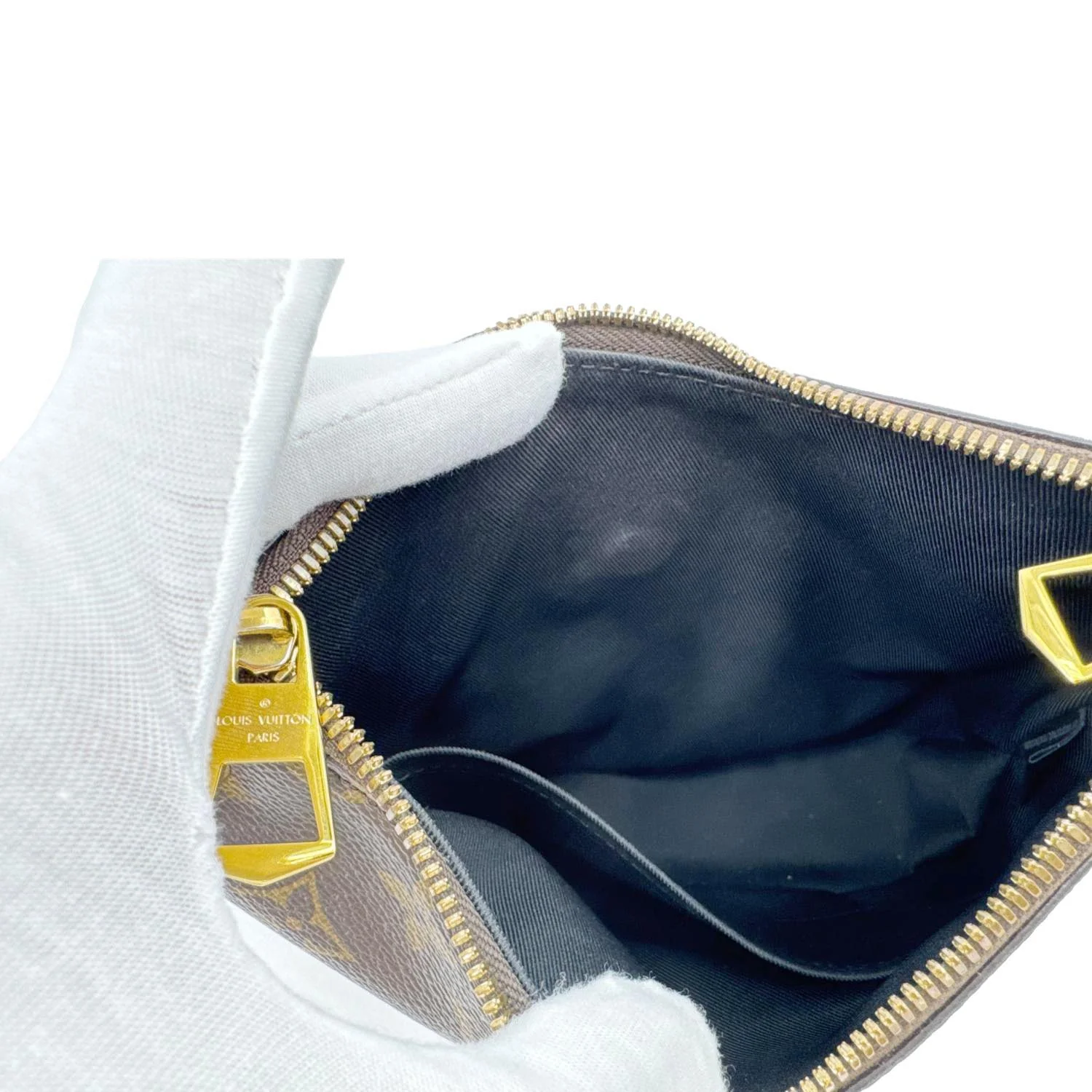 LOUIS VUITTON Odeon NM PM Monogram Canvas Shoulder Bag Brown - Image 12