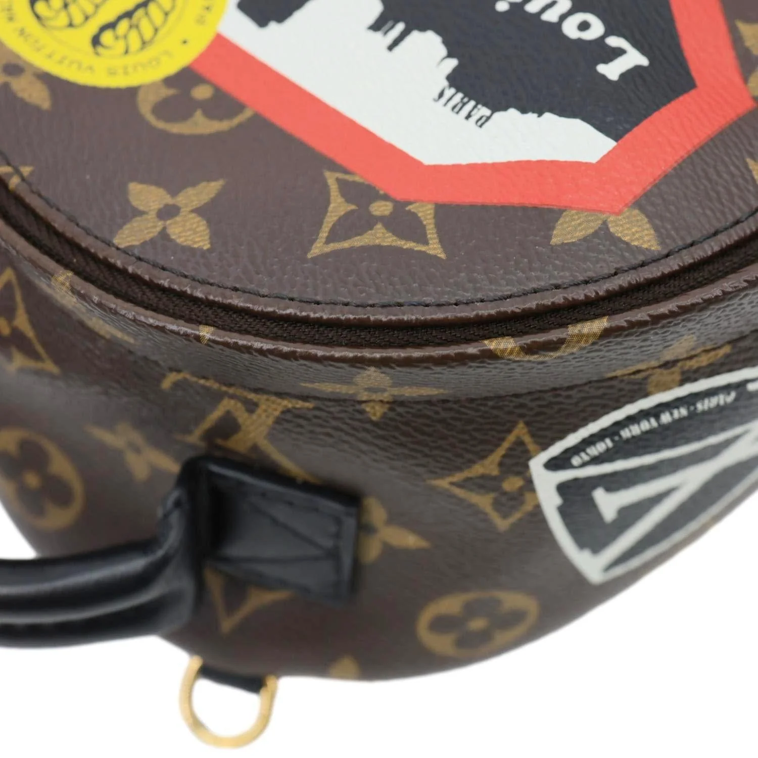 LOUIS VUITTON Palm Spring World Tour Monogram Canvas Backpack Brown - Image 6