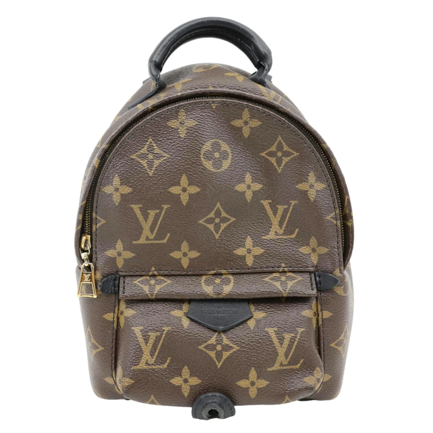 LOUIS VUITTON Palm Spring Mini  Monogram Canvas Backpack Brown - Image 3