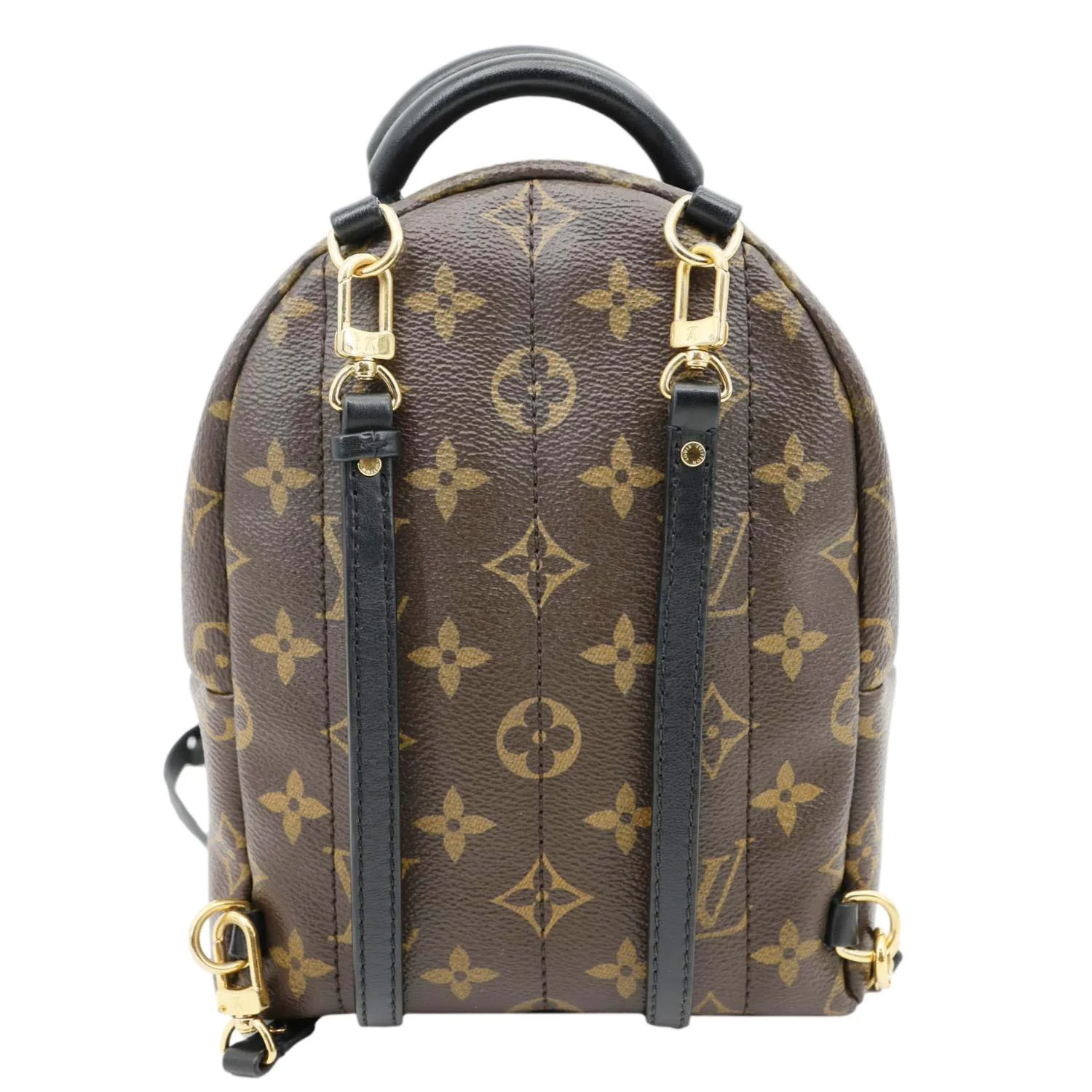 LOUIS VUITTON Palm Spring Mini  Monogram Canvas Backpack Brown - Image 4