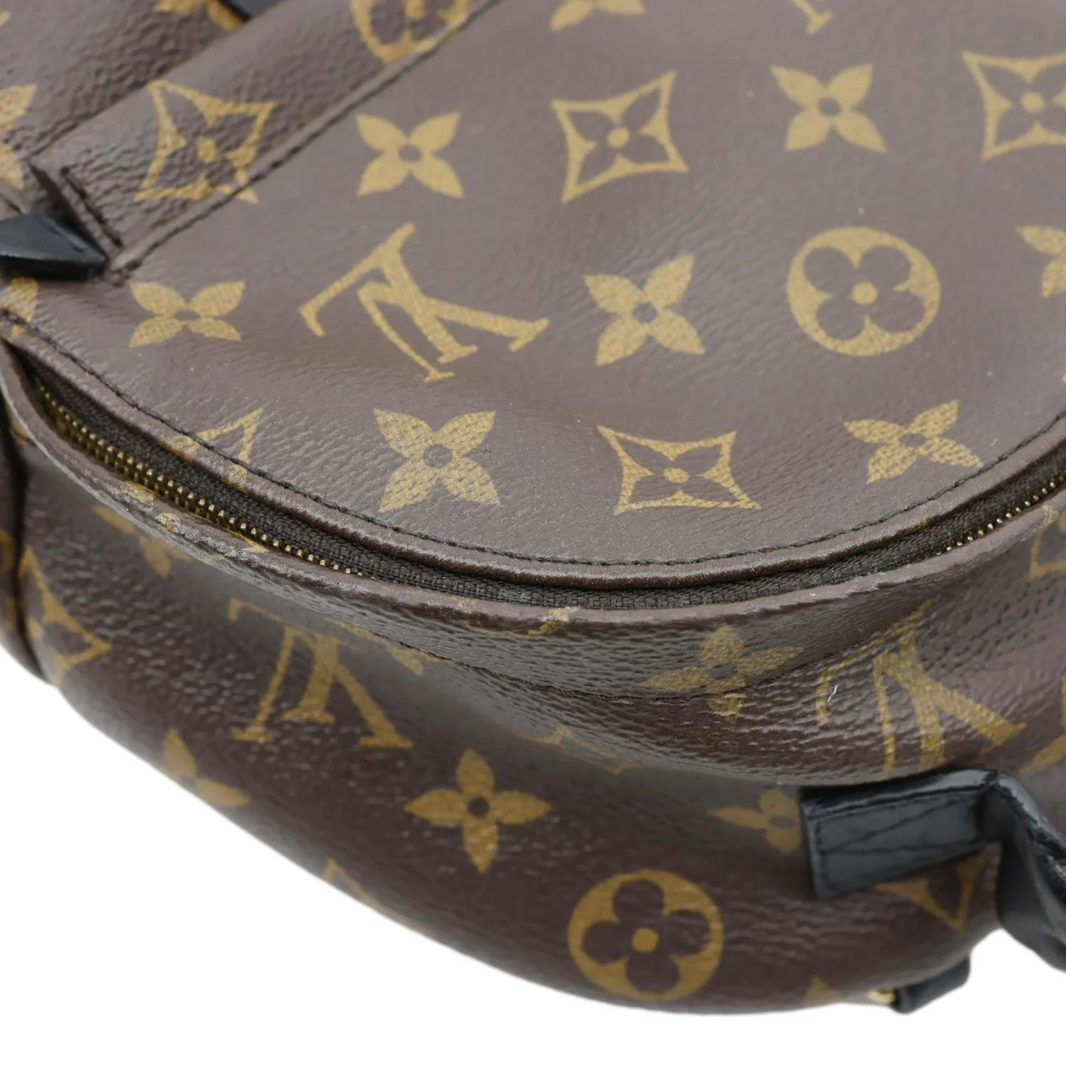 LOUIS VUITTON Palm Spring Mini  Monogram Canvas Backpack Brown - Image 6